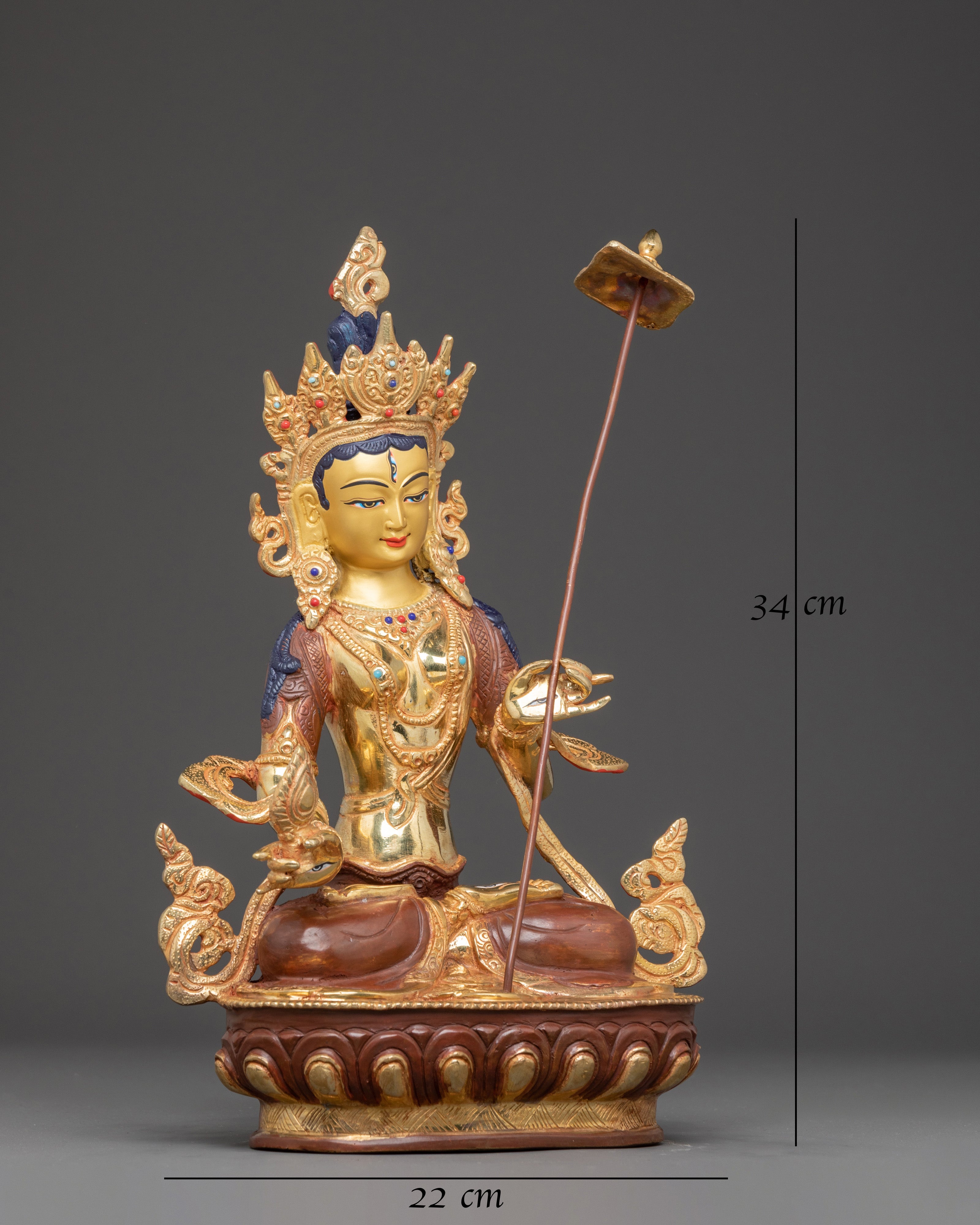 Bodhisattva Dukar Golden Statue
