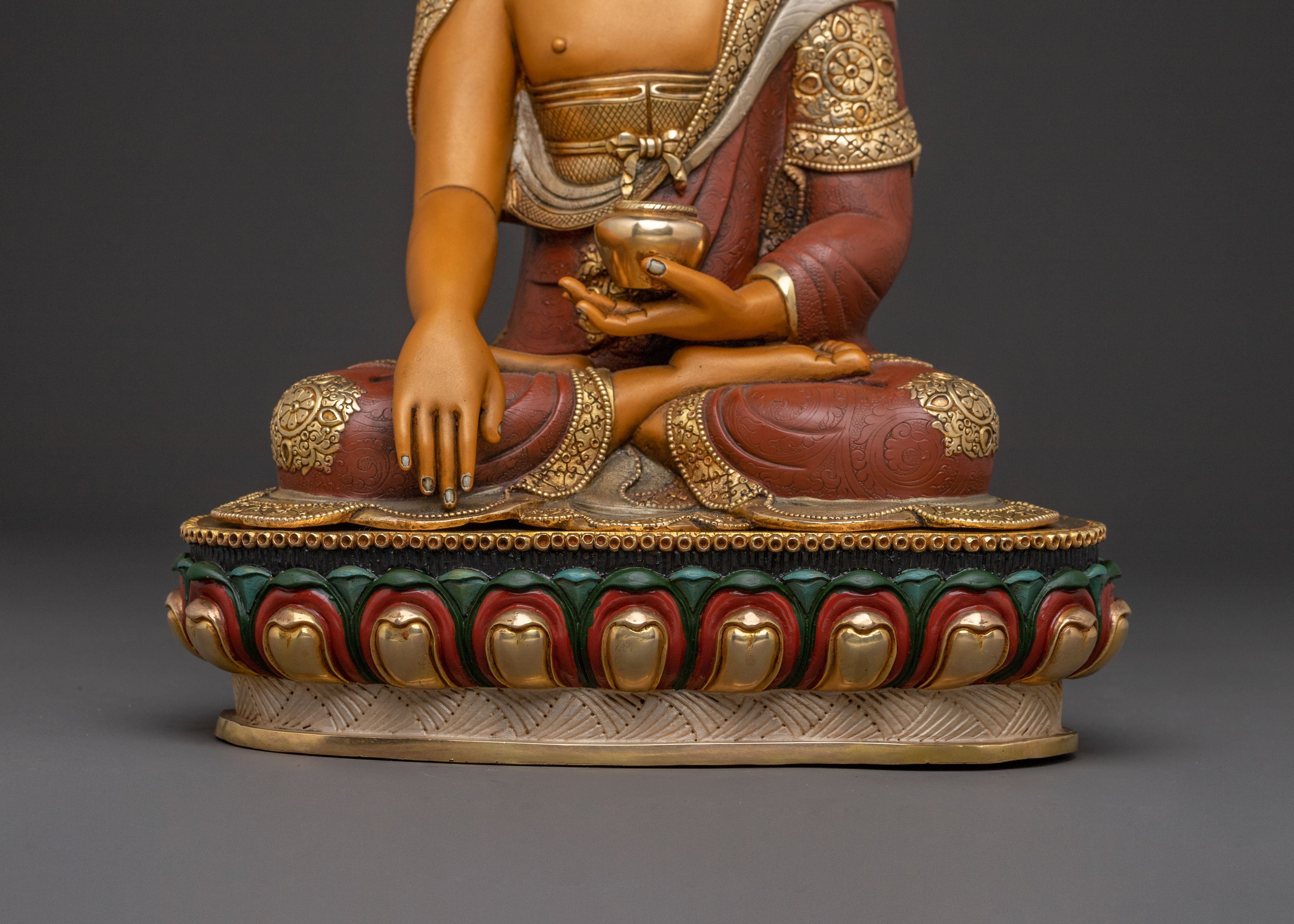 Shakyamuni Buddha Sacred Statue | Enlightenment Icon