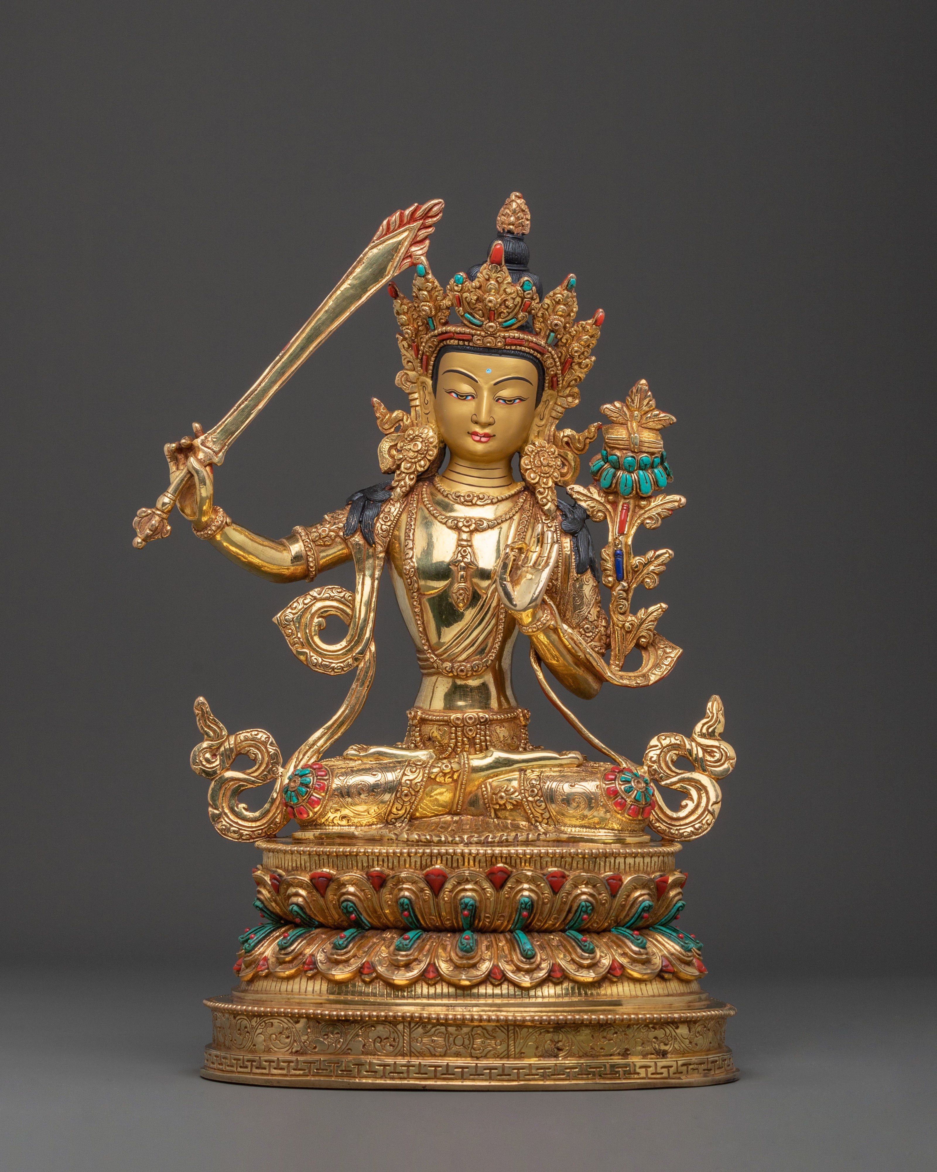 Manjushri Spiritual Statue |