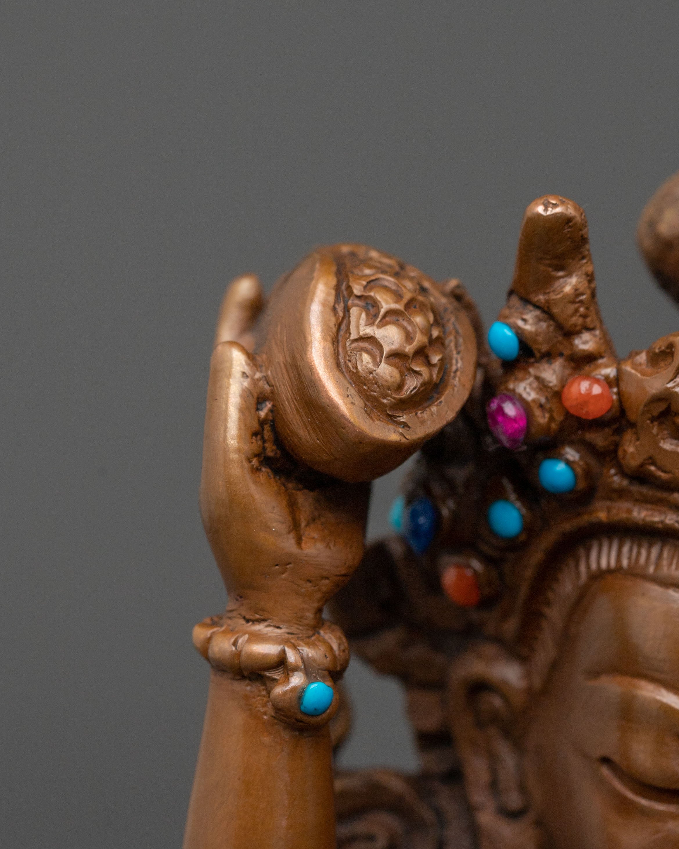 Vajrasattva Vajragarvi Statue: Sacred Union of Wisdom and Purification
