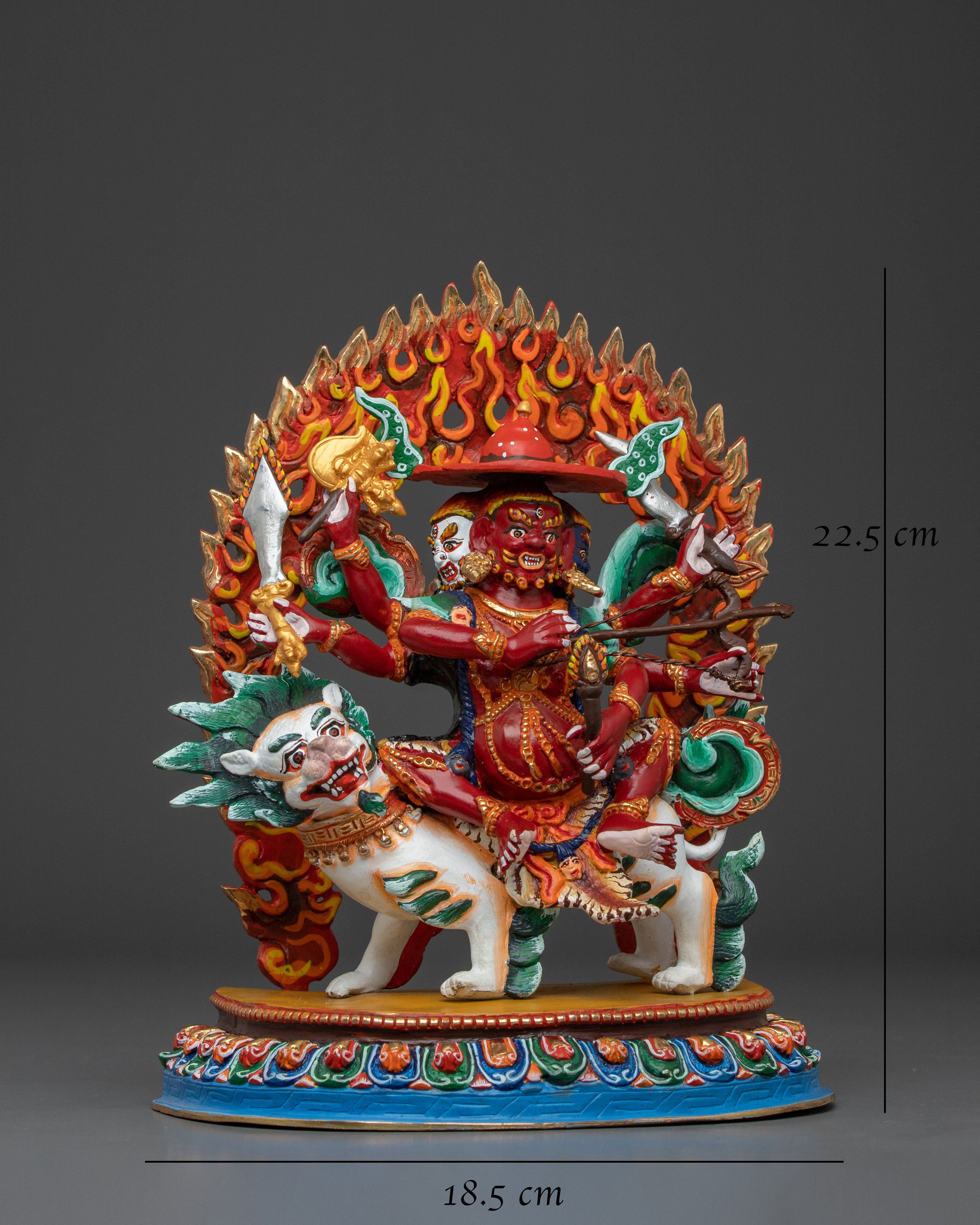Pehar Gyalpo Figurine | Tibetan Buddhist Protector