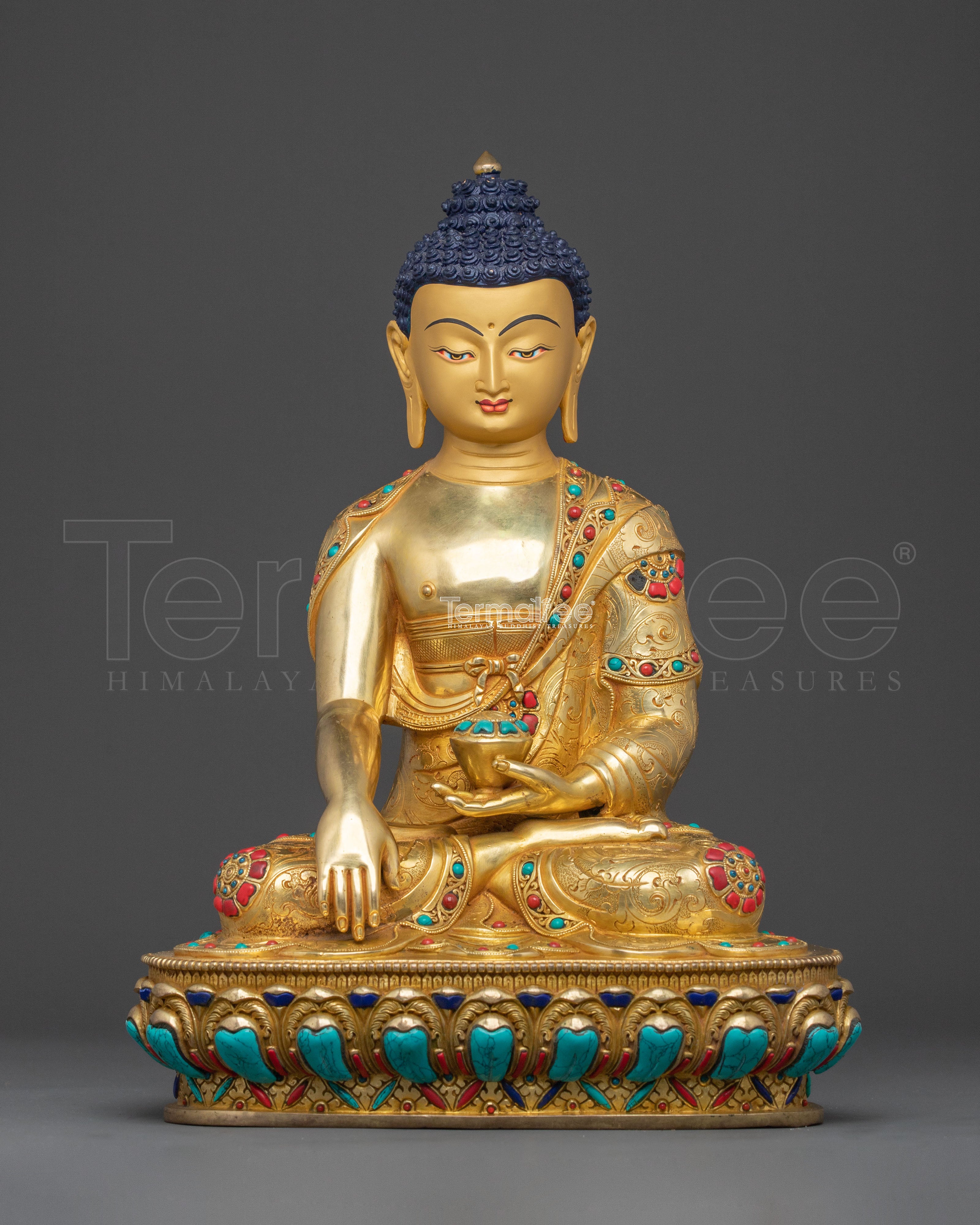 Shakyamuni Buddha Ritual Statue | Meditation Shrine Sculpture