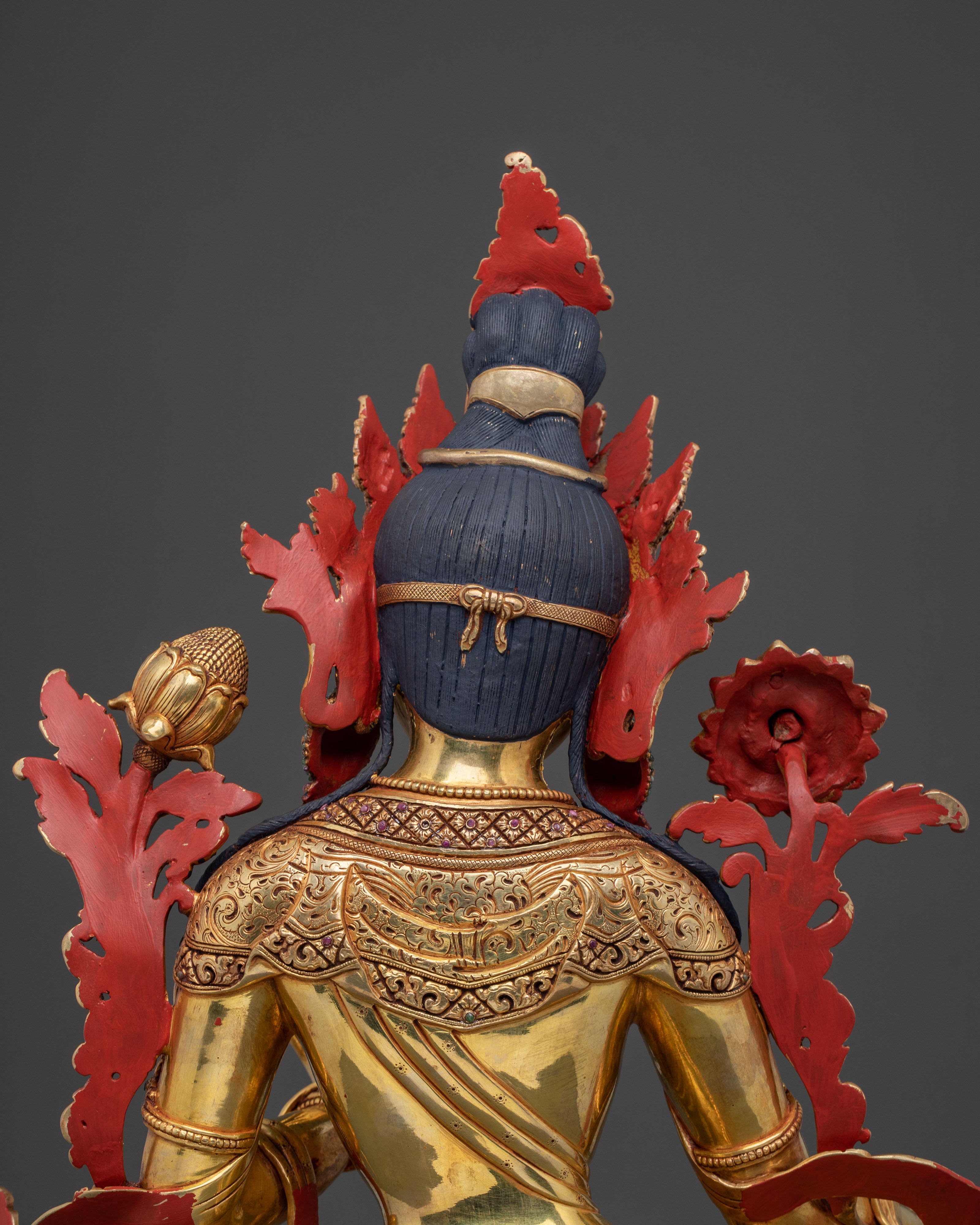 Green Tara Spiritual Statue | Protector Figurine