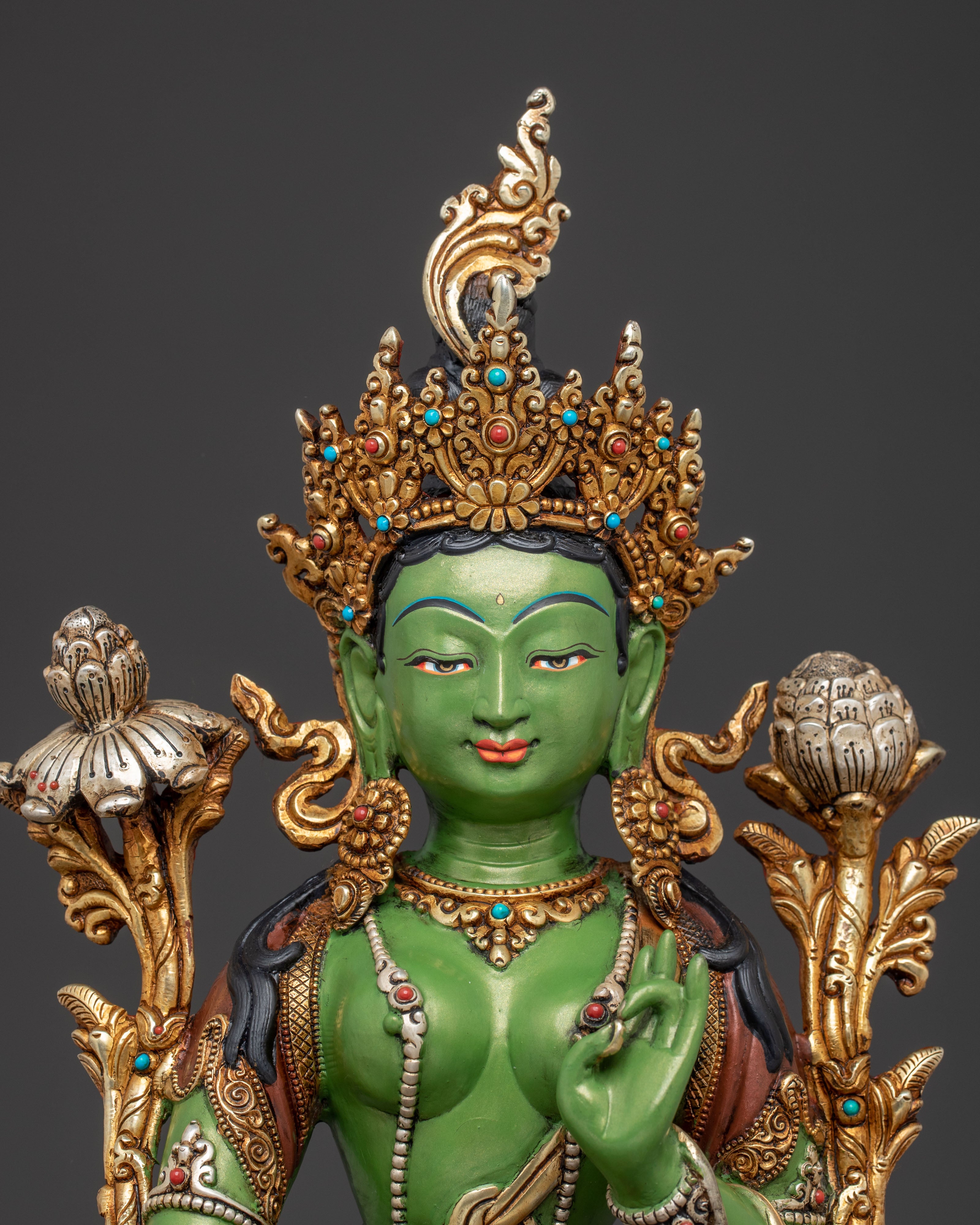 Statue of Shyama Tara (Green Tara) | Mother of Liberation