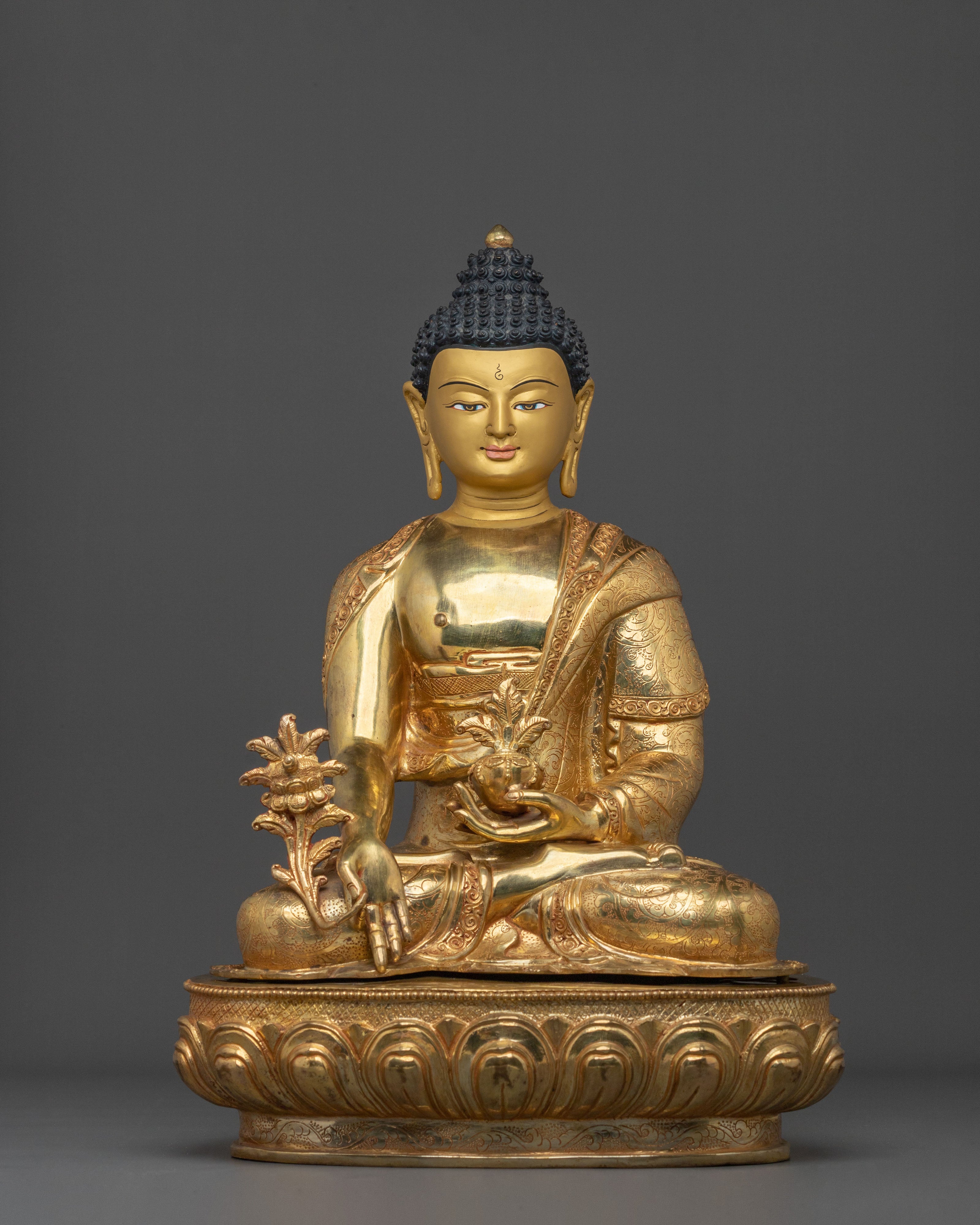 Medicine Buddha Compassionate Healer Statue