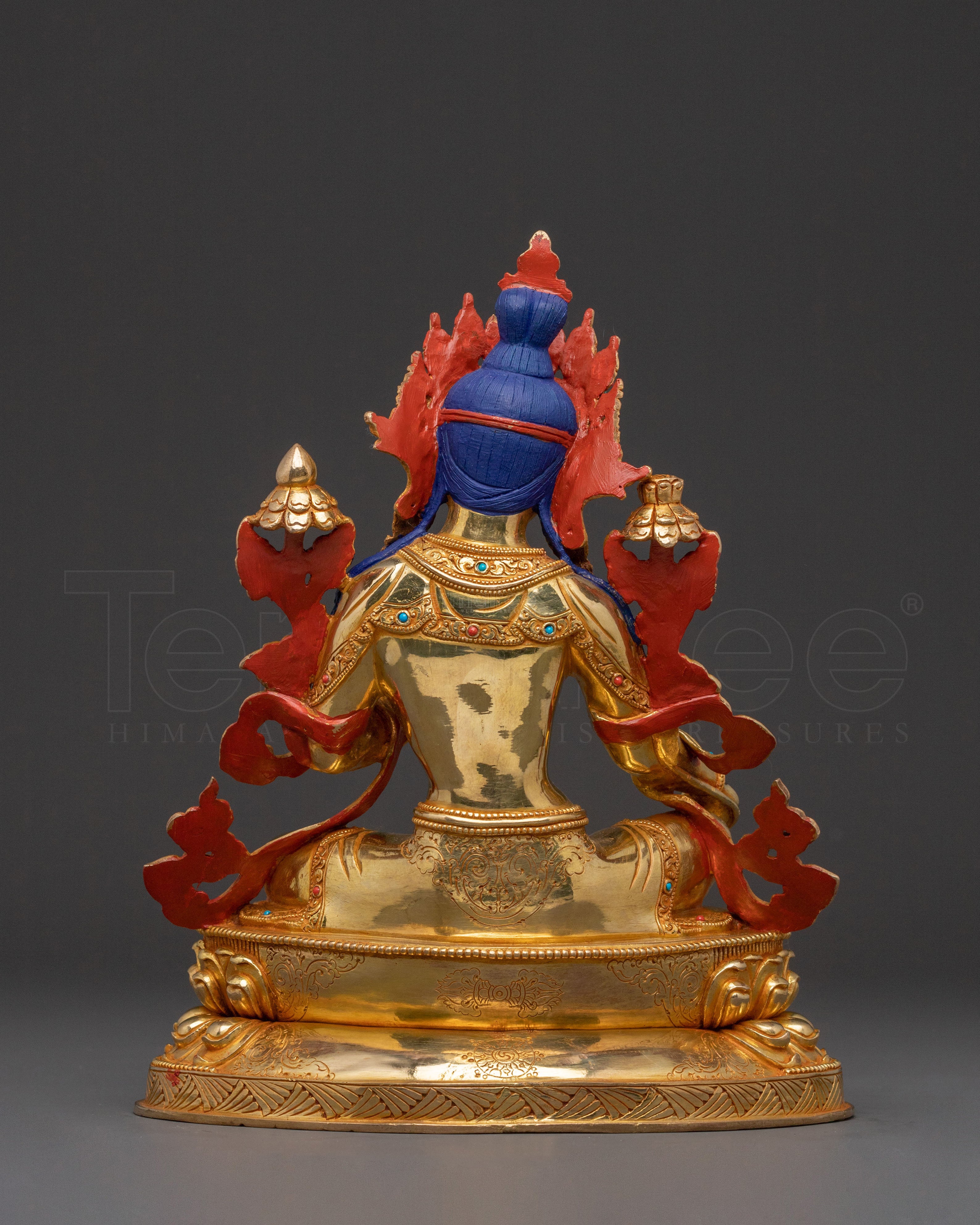 Handcrafted Green Tara Goddess Statue