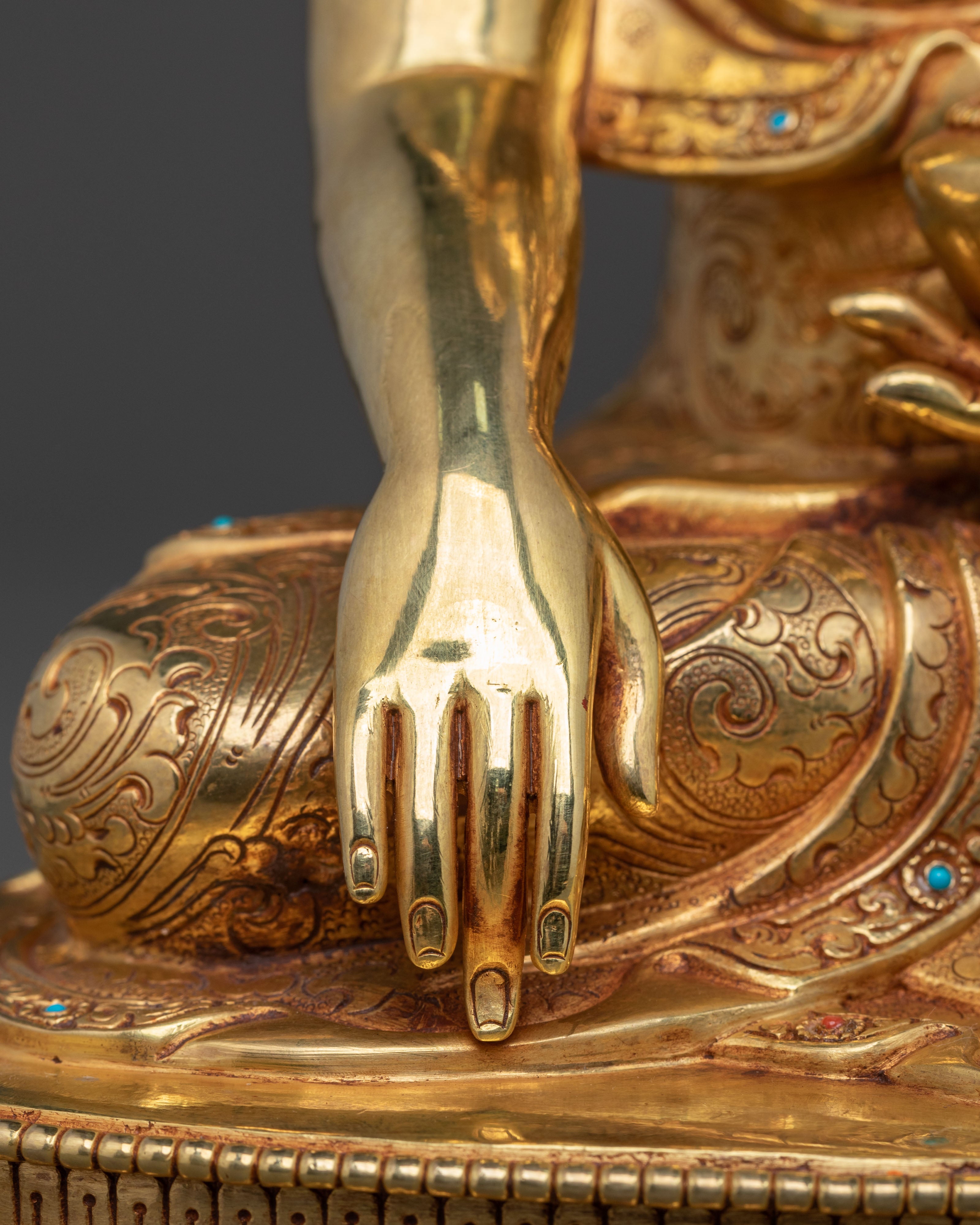 Shakyamuni Buddha Serene Statue | Sacred Figurine