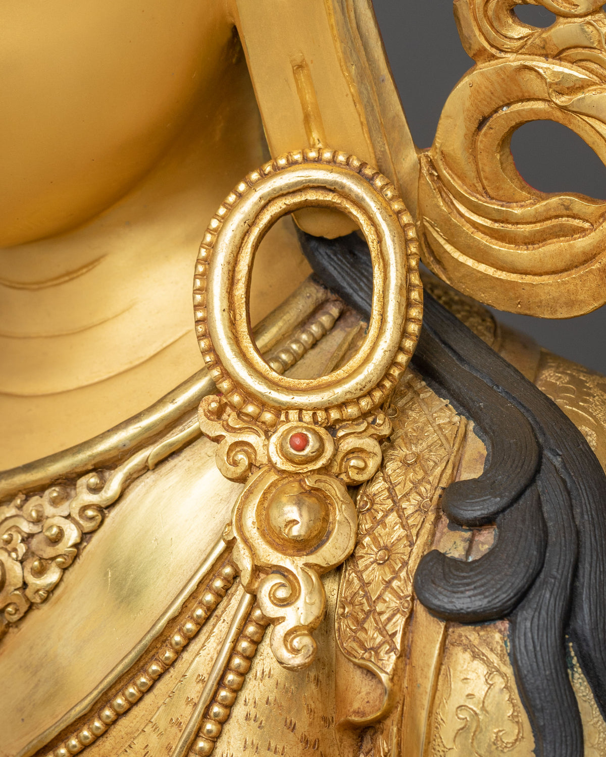 Chenrezig 24K Gold Gilded Figurine | Compassionated One