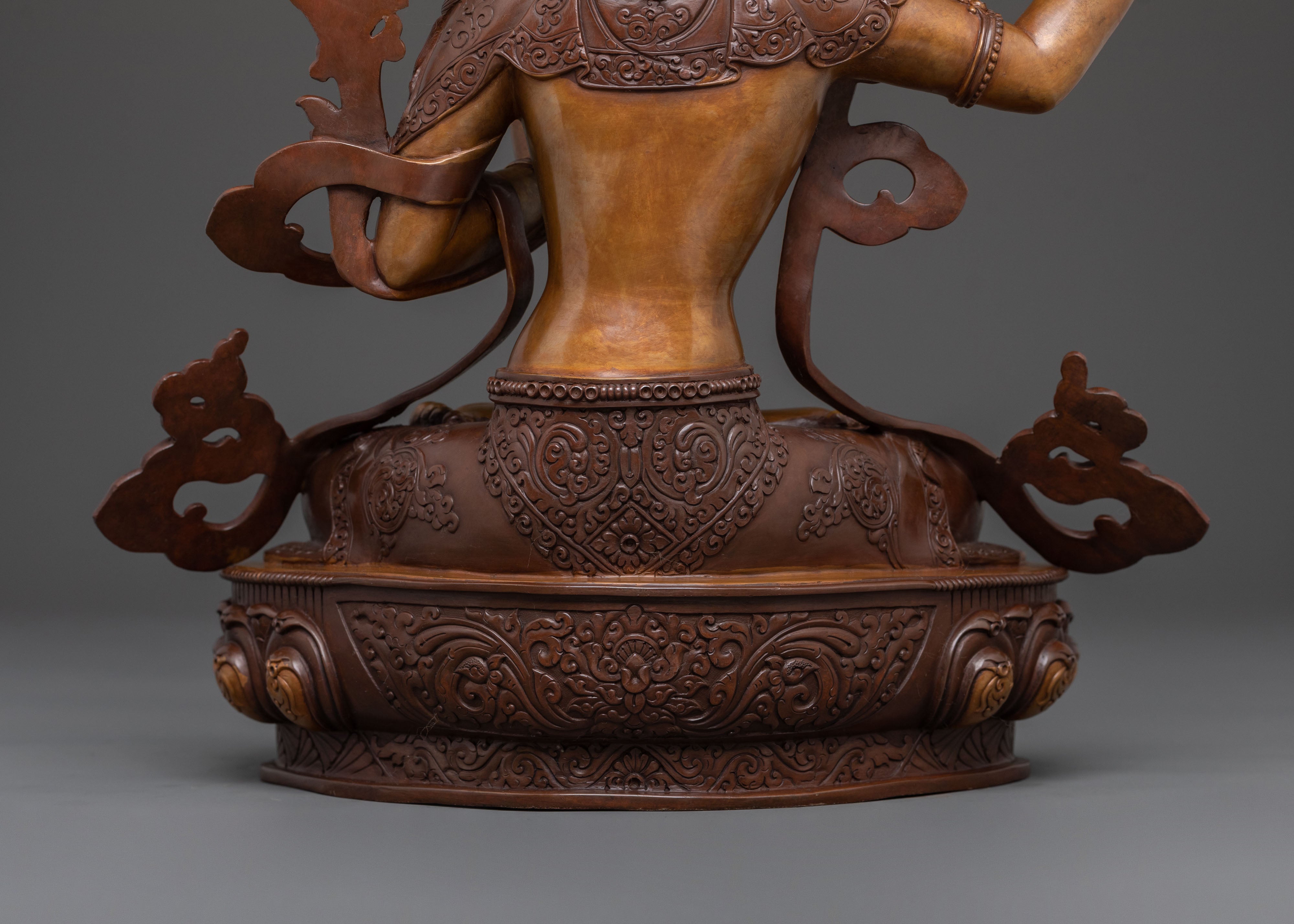 Himalayan Manjushri Traditional Statue | Symbol of Wisdom & Compassion