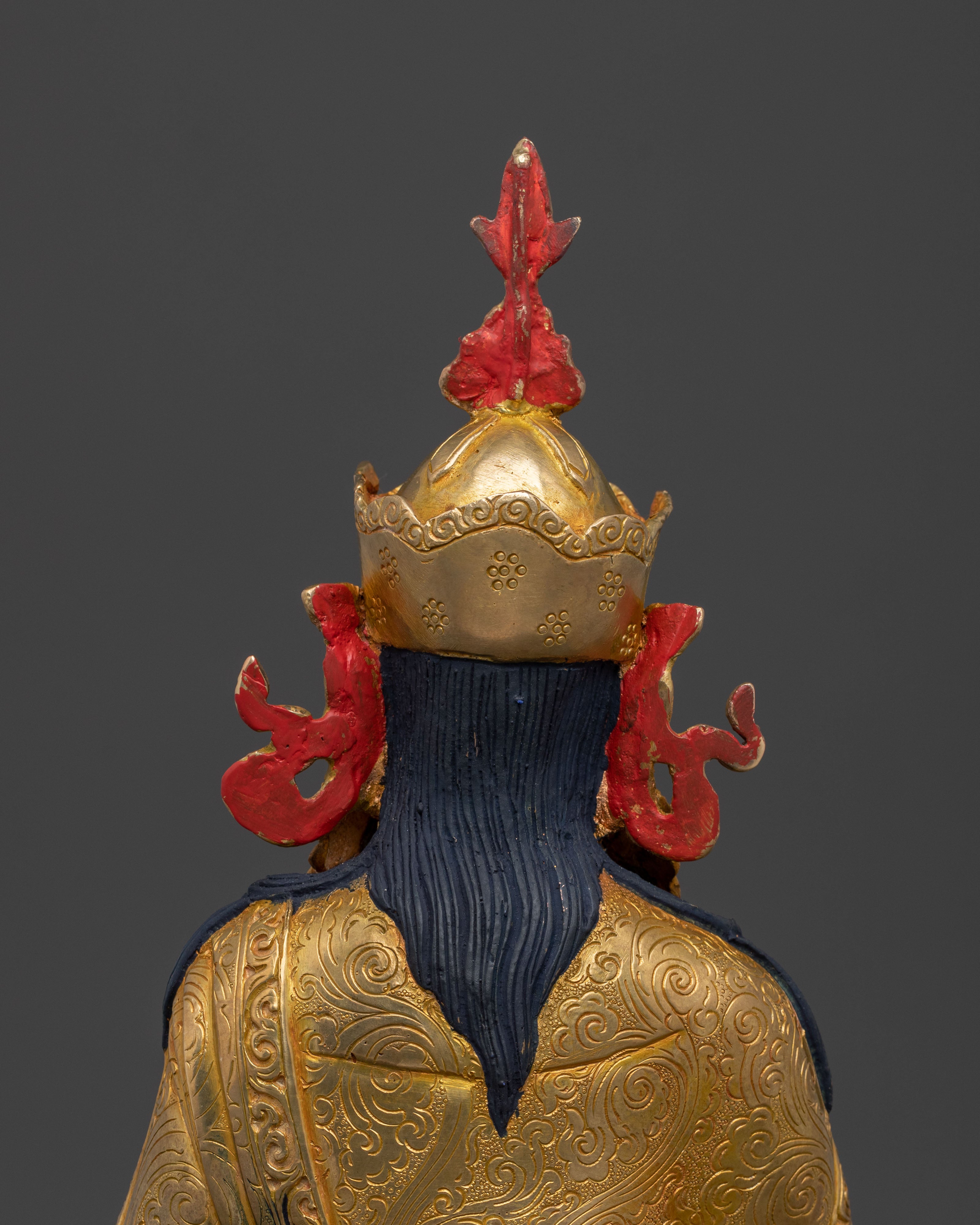 Guru Rinpoche Copper Sculpture | Home Decor
