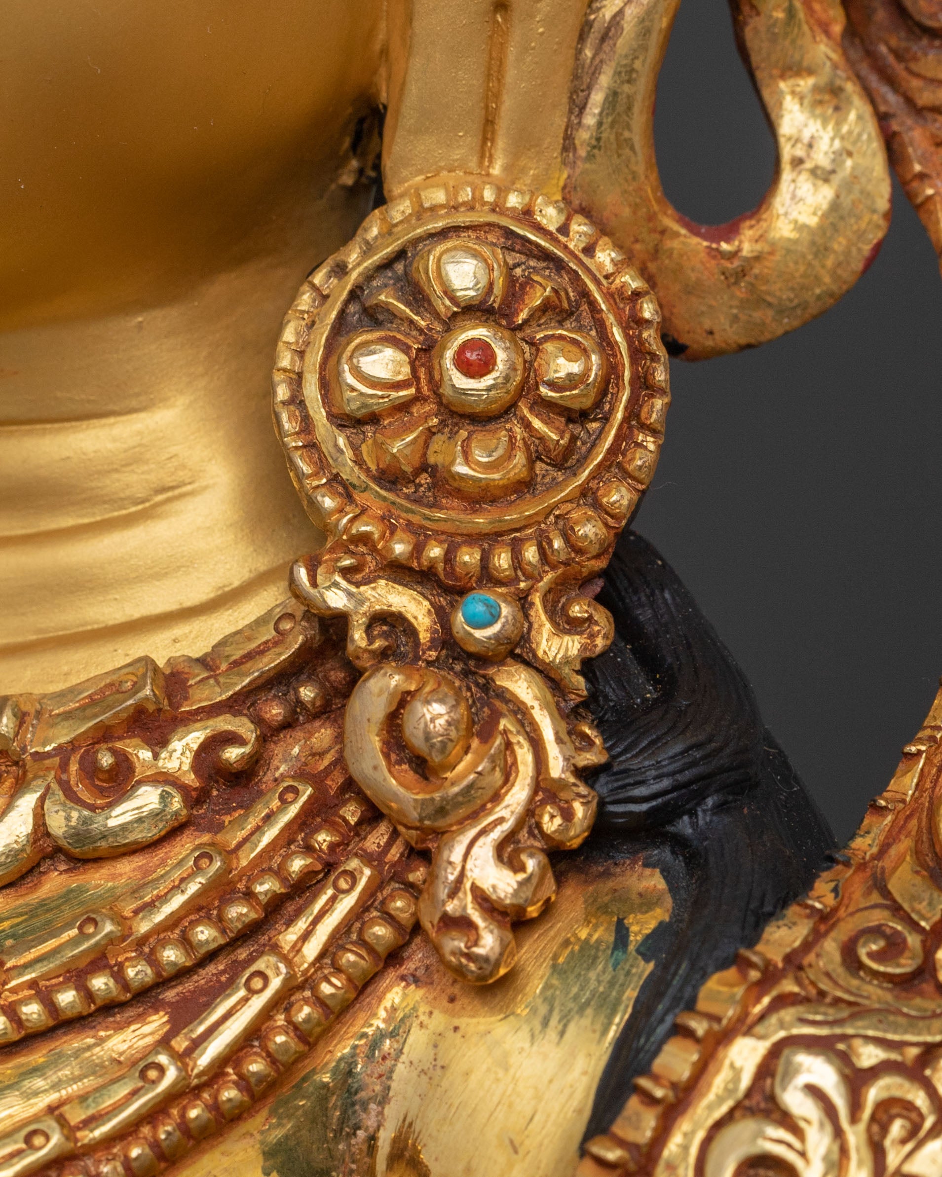 Green Tara Statue | Sacred Buddhist Goddess