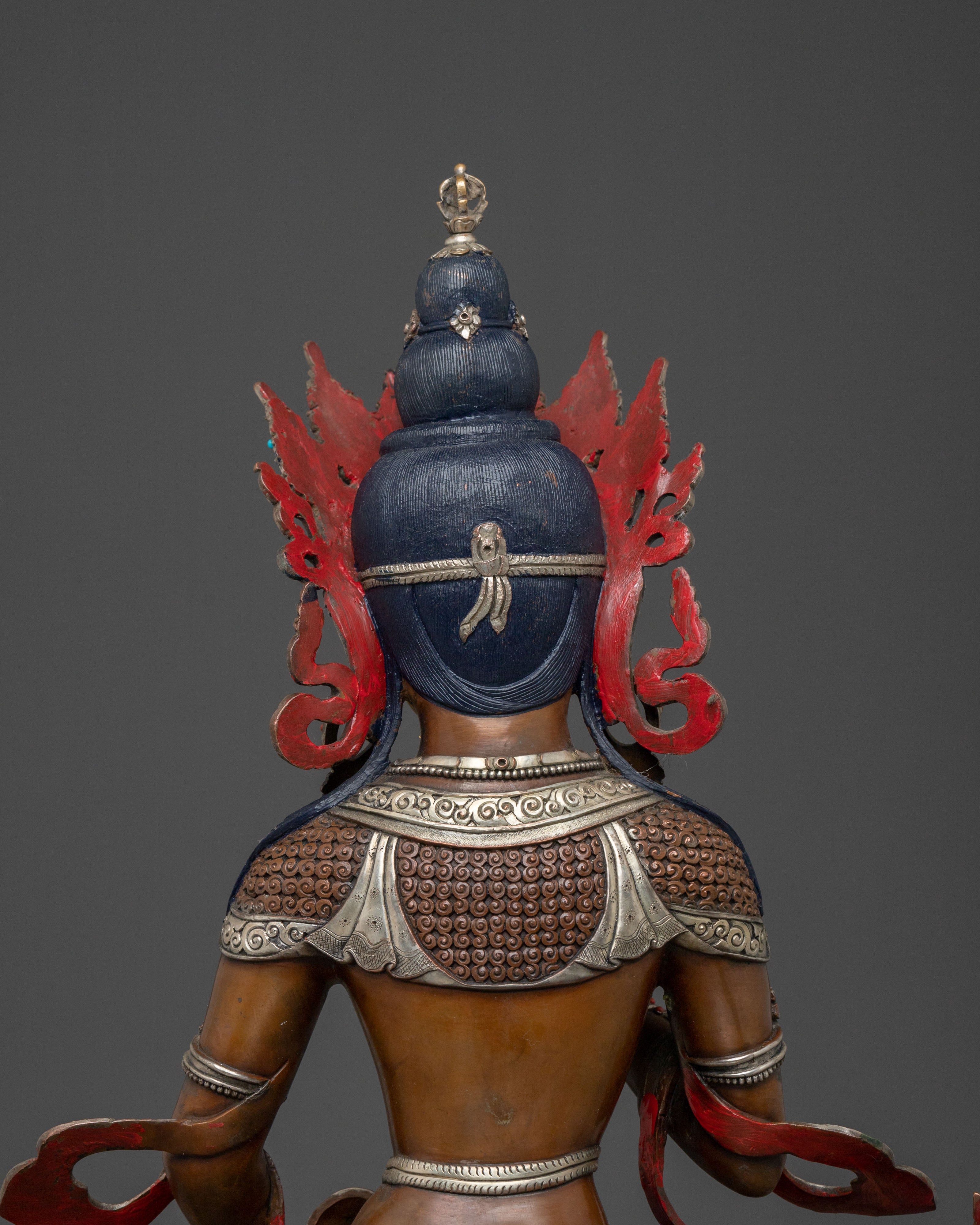 Vajrasattva Spiritual Statue | Meditation Altar Decor
