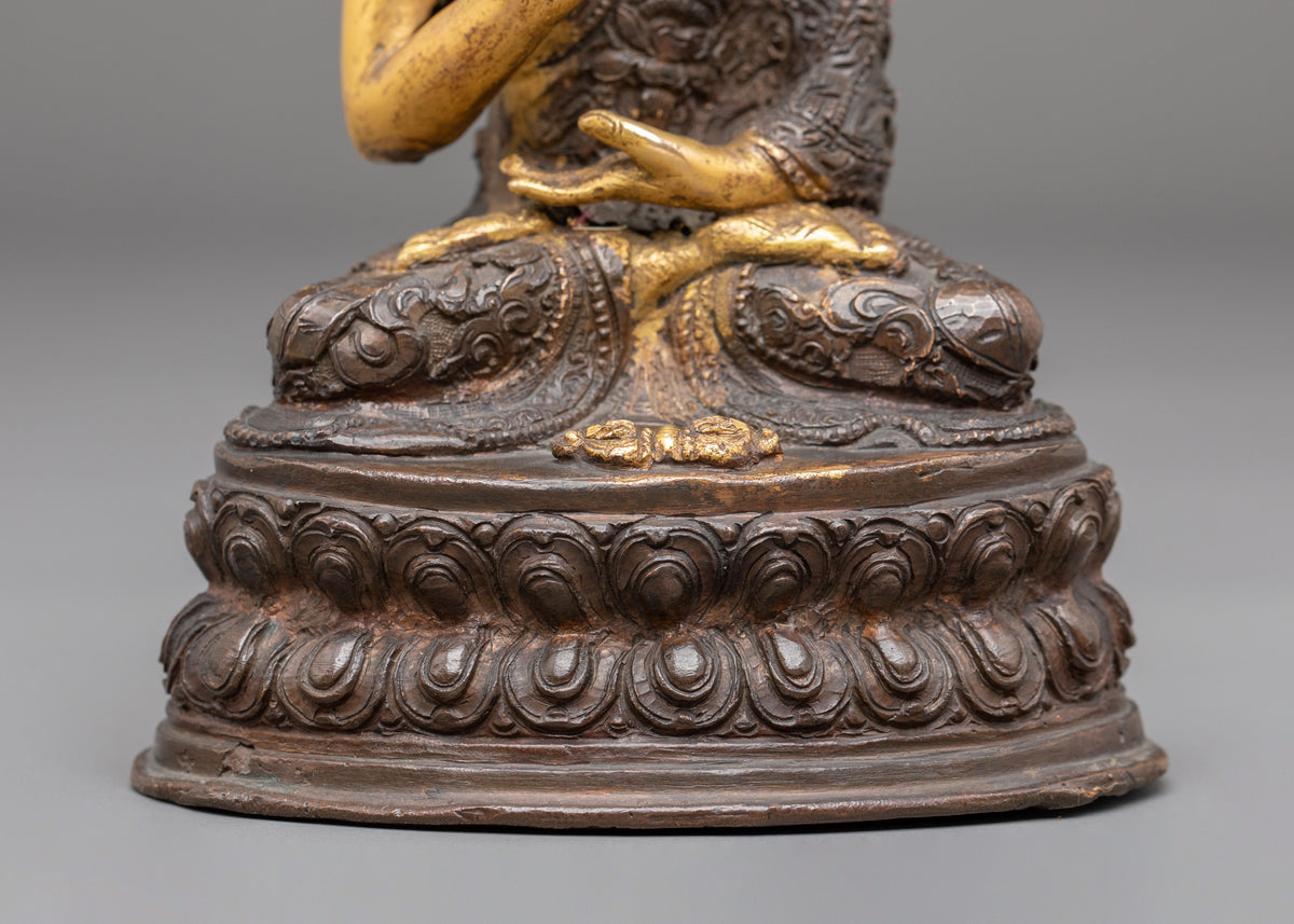 Amogasiddhi Oxidized Statue | Symbol of Fearlessness