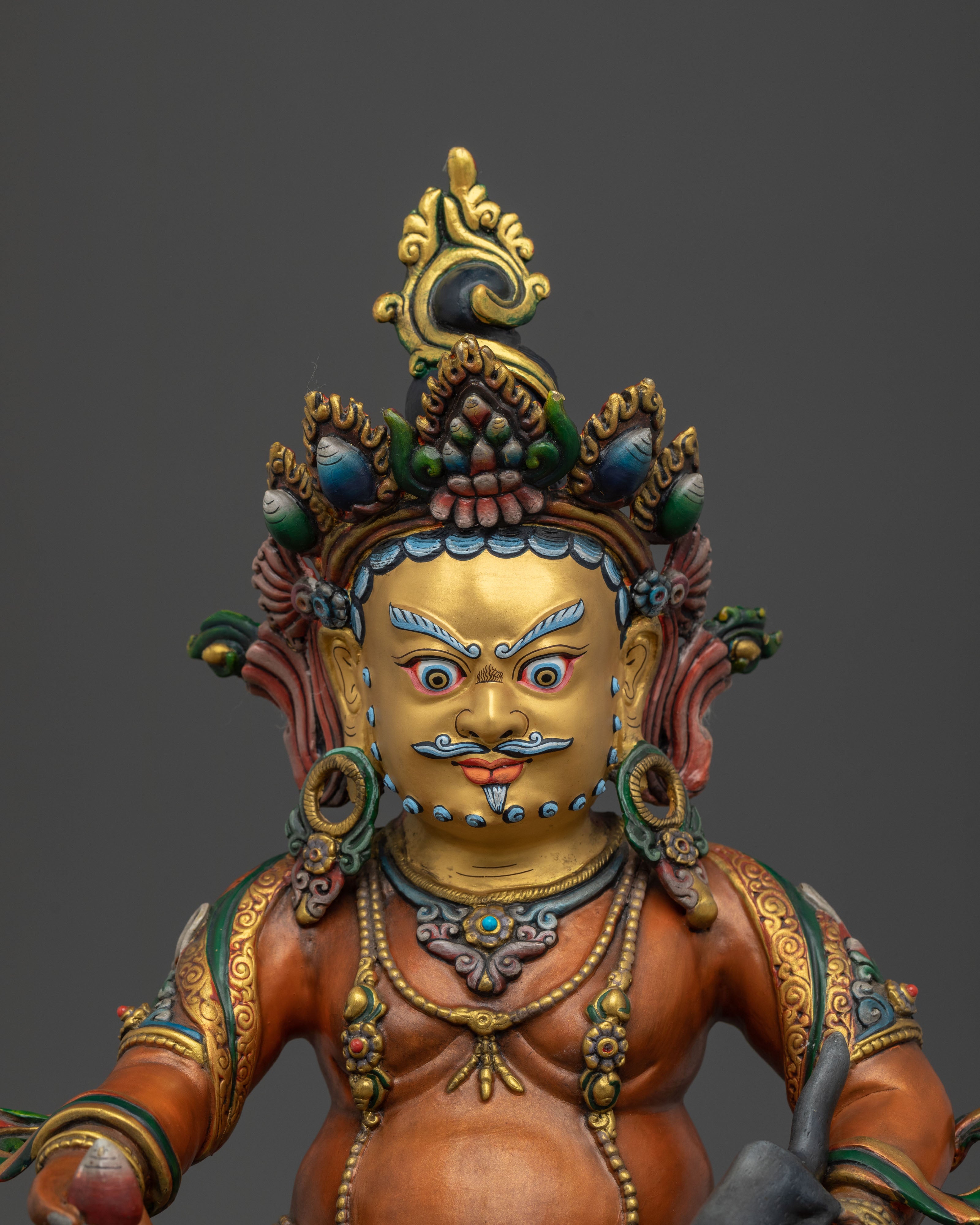 Dzambhala Wealth Deity Statue | Made in Nepal