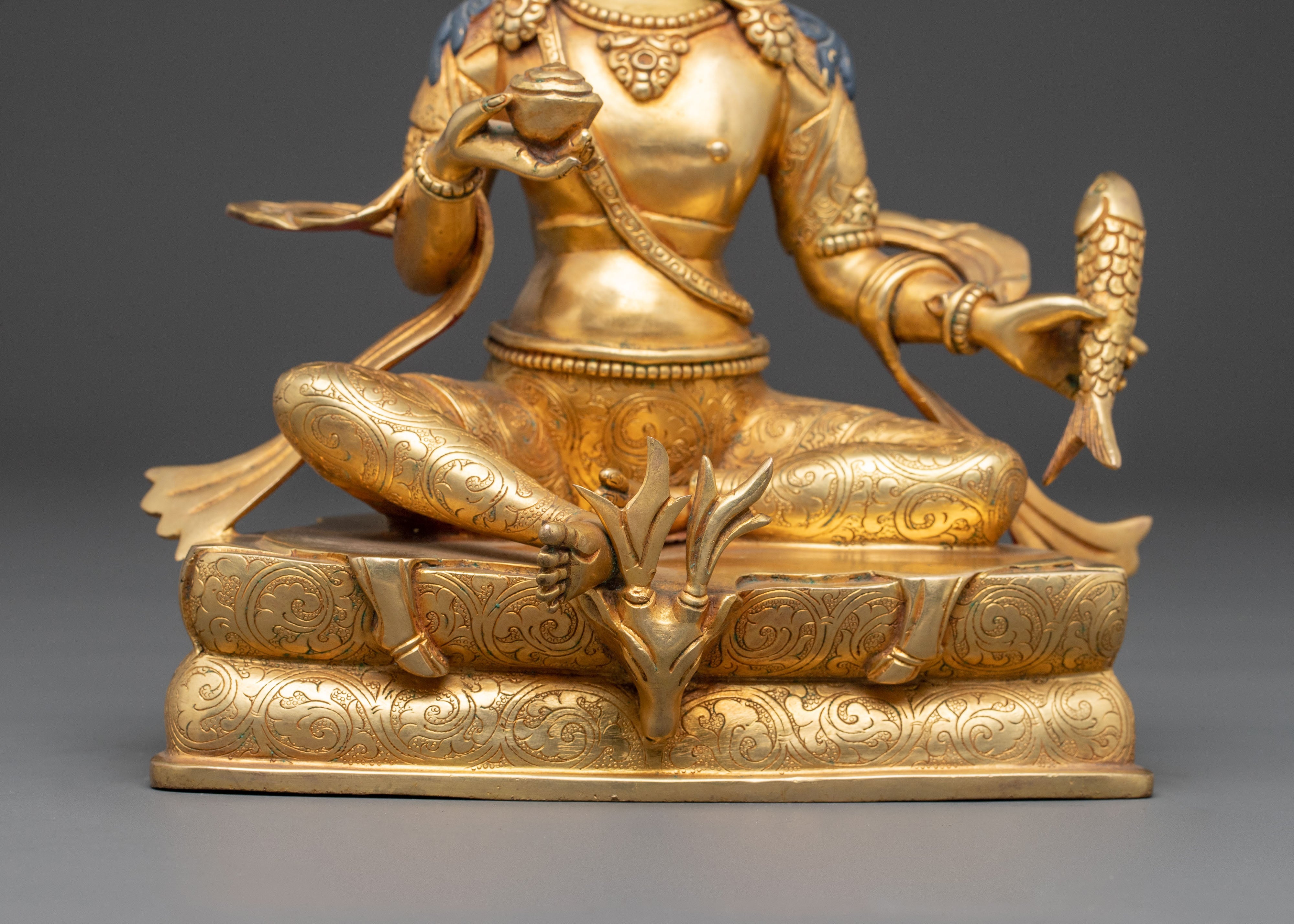 Sacred Tilopa Buddhist Statue | 24K Gold Gilded Statue