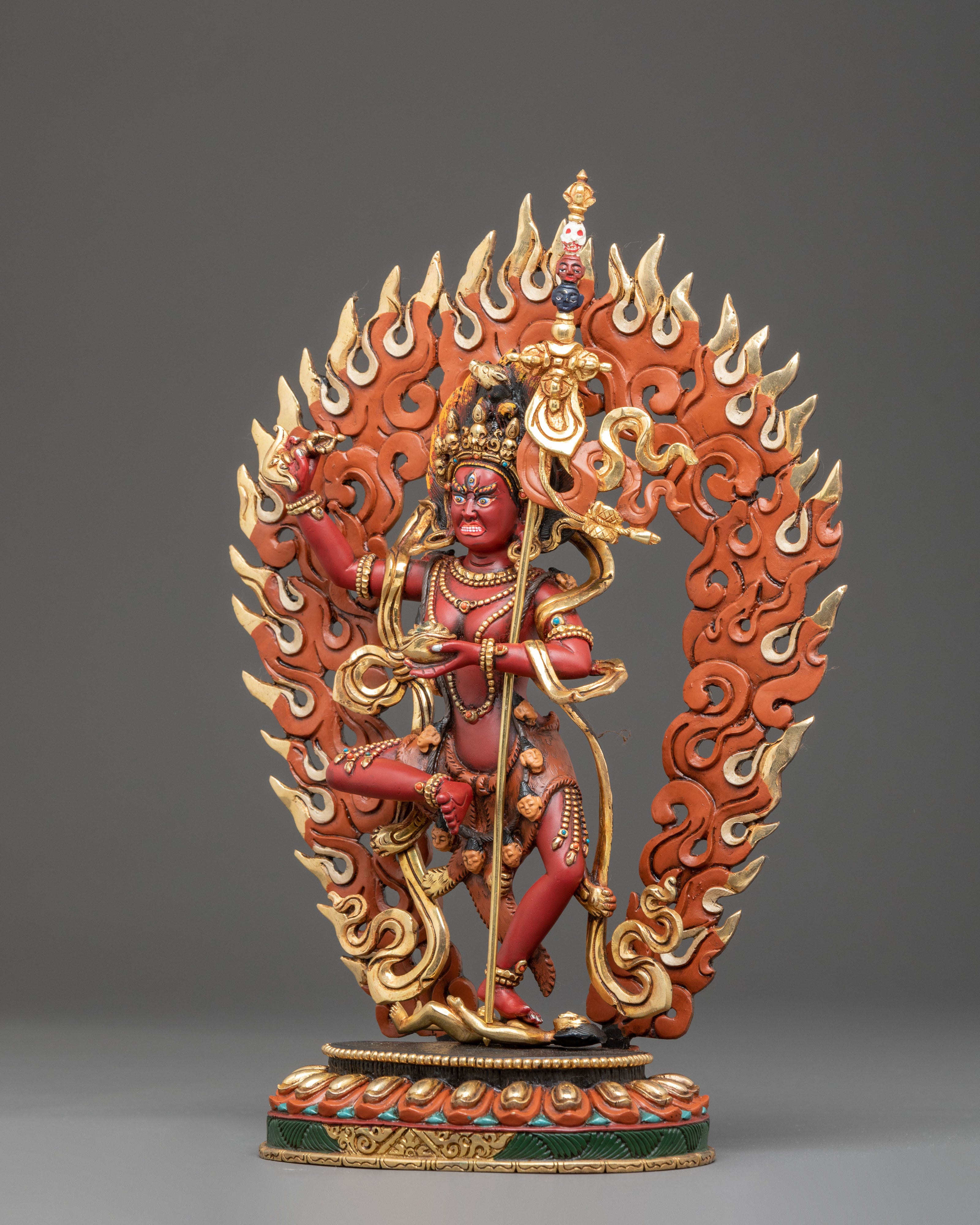 Dorje Phagmo Copper Handmade Statue | Feminine Wisdom Deity