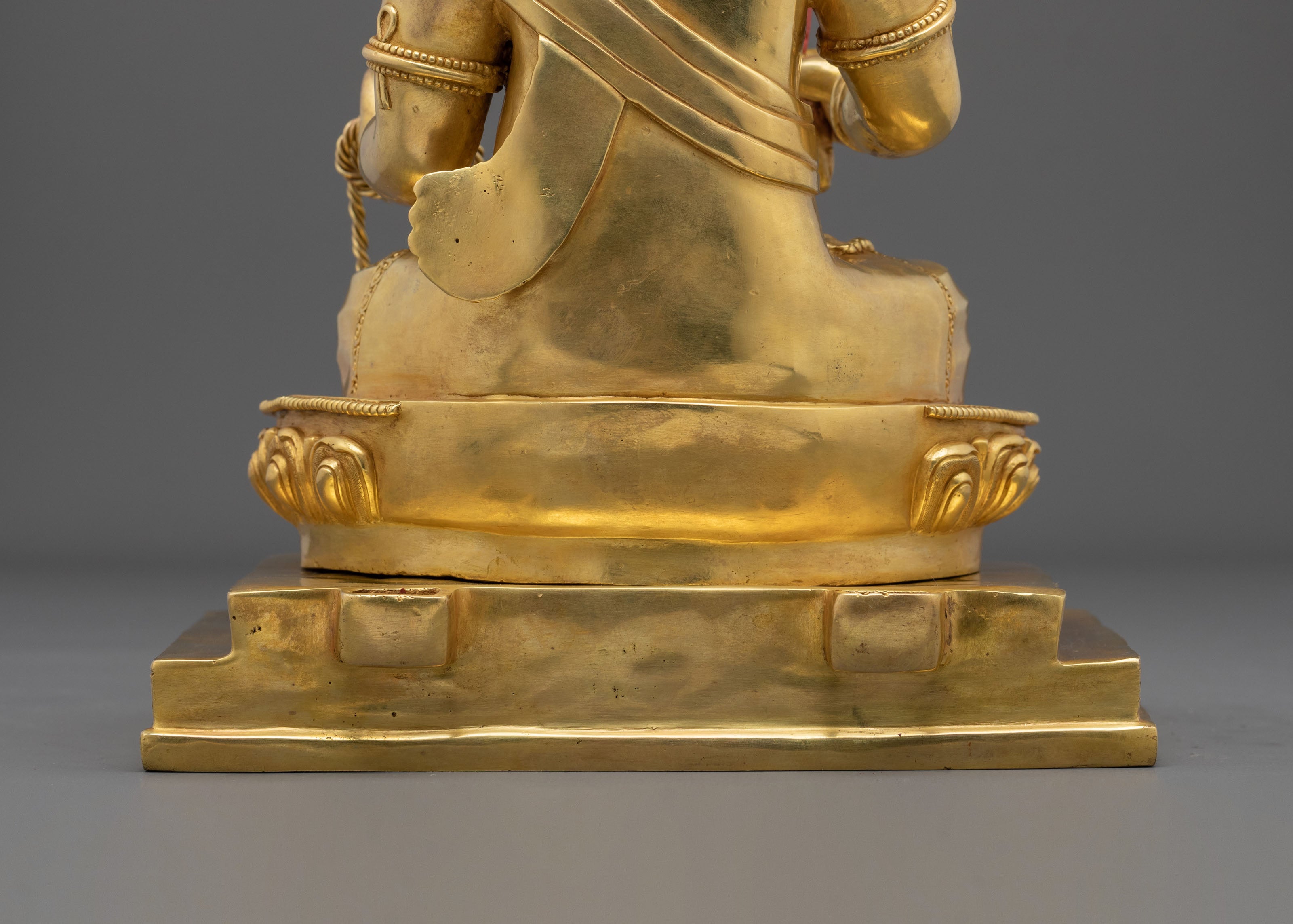 Yamraj Statue | 24K Gold Gilded Guardian Figurine