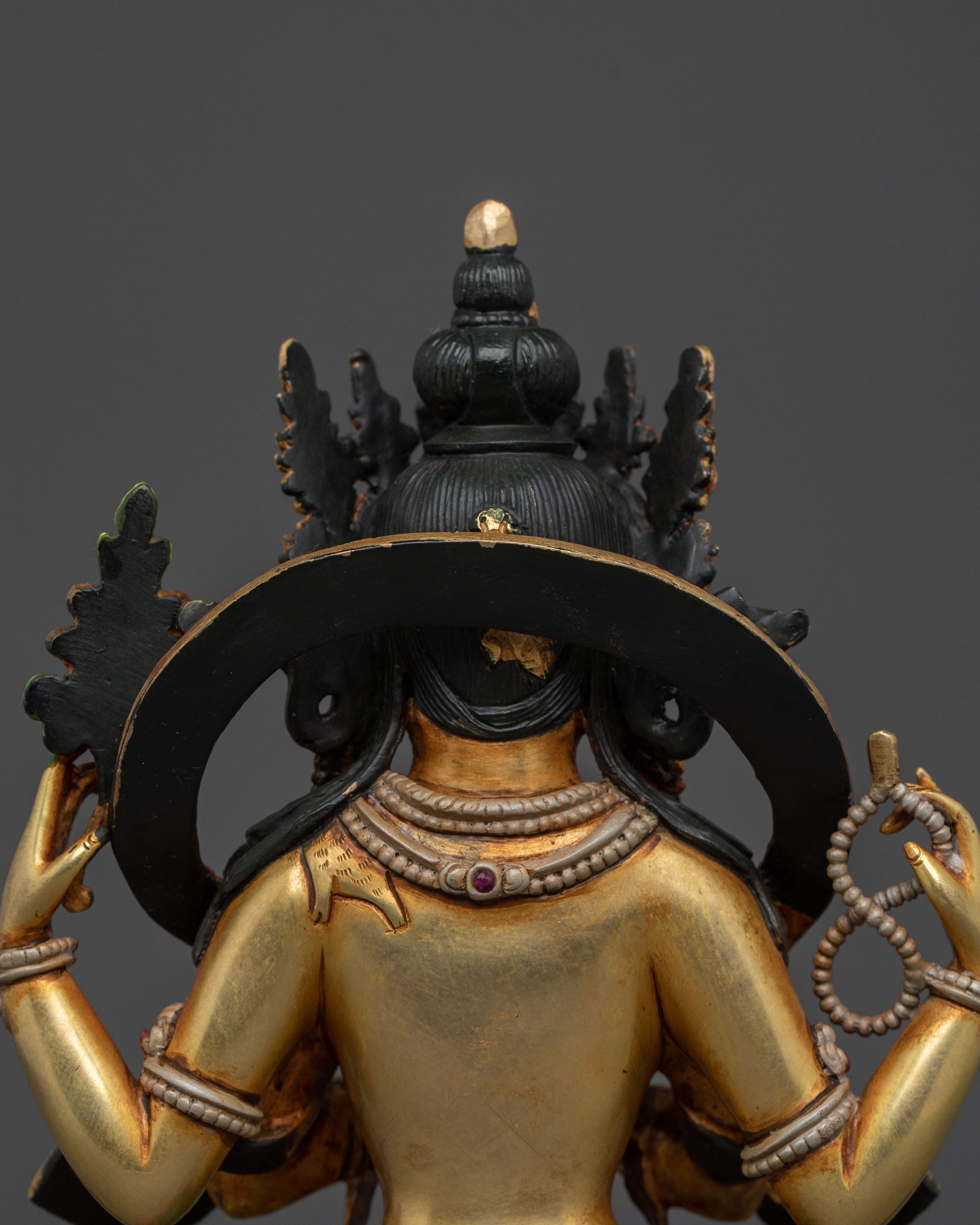 Chenrezig Compassionate Statue | Buddhist Sculpture for Compassion