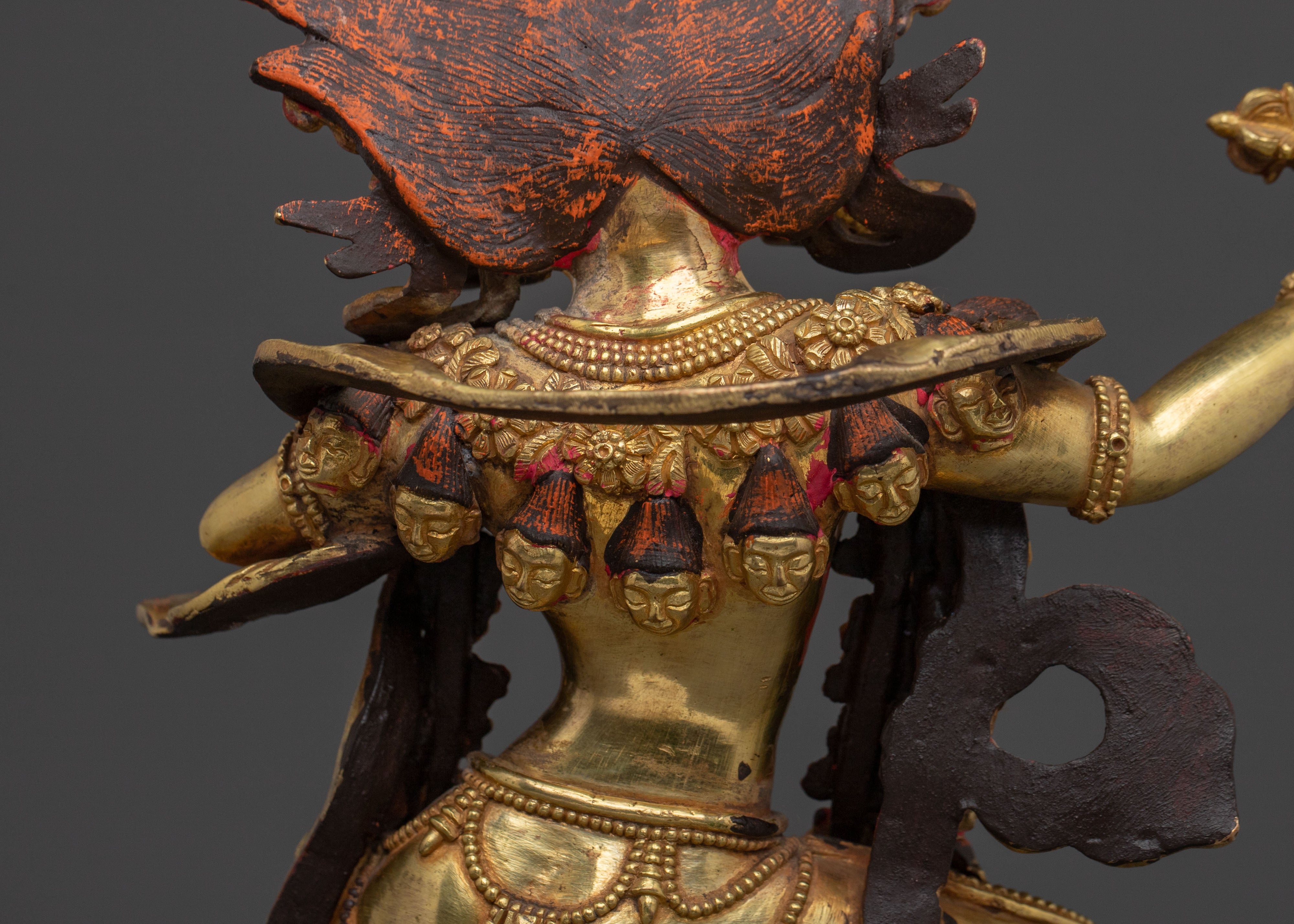 Tibetan Dakini Dorje Phagmo Statue | n Buddhist Fierce Protector Deity