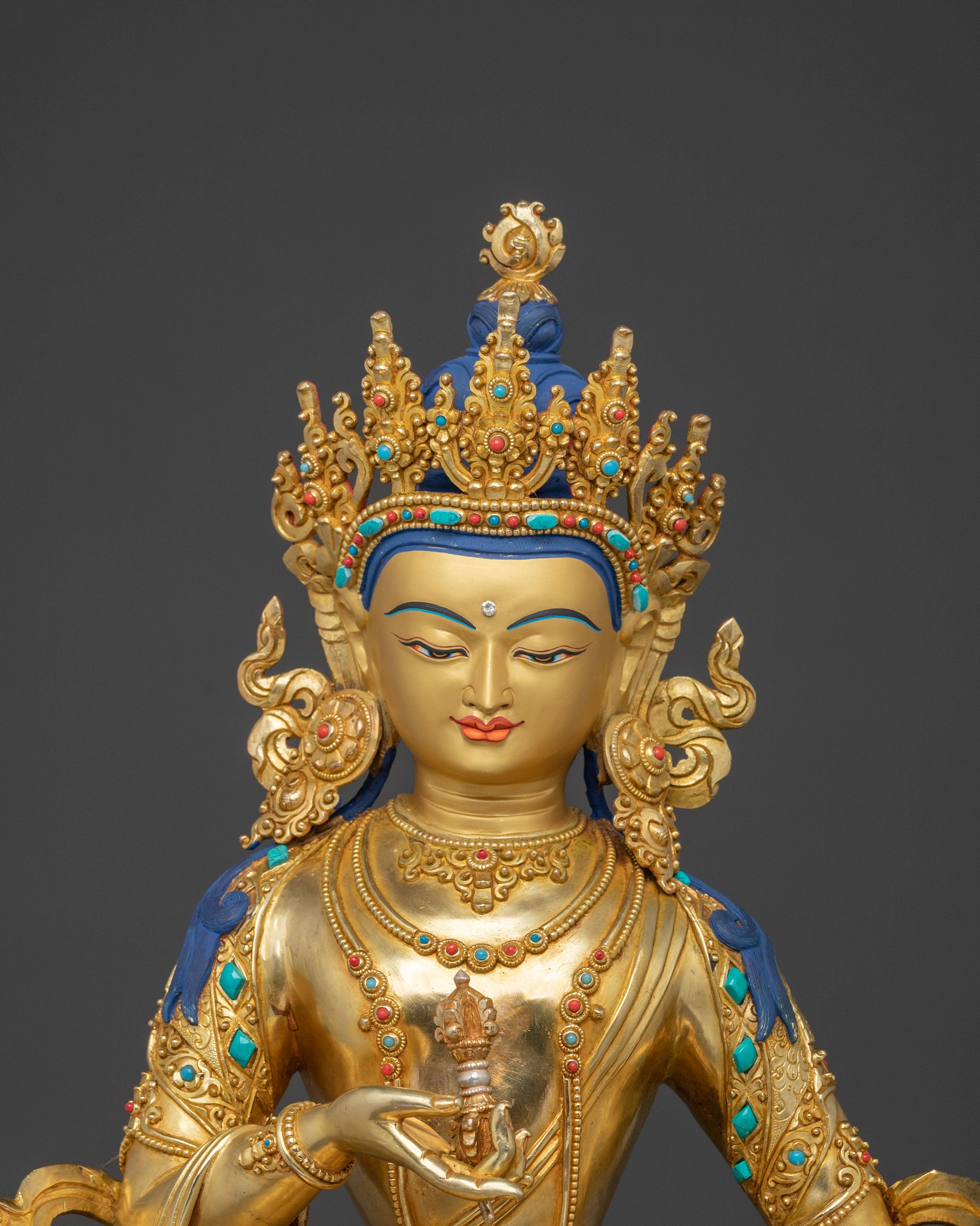 Vajrasattva Golden Statue | Purification Tantric