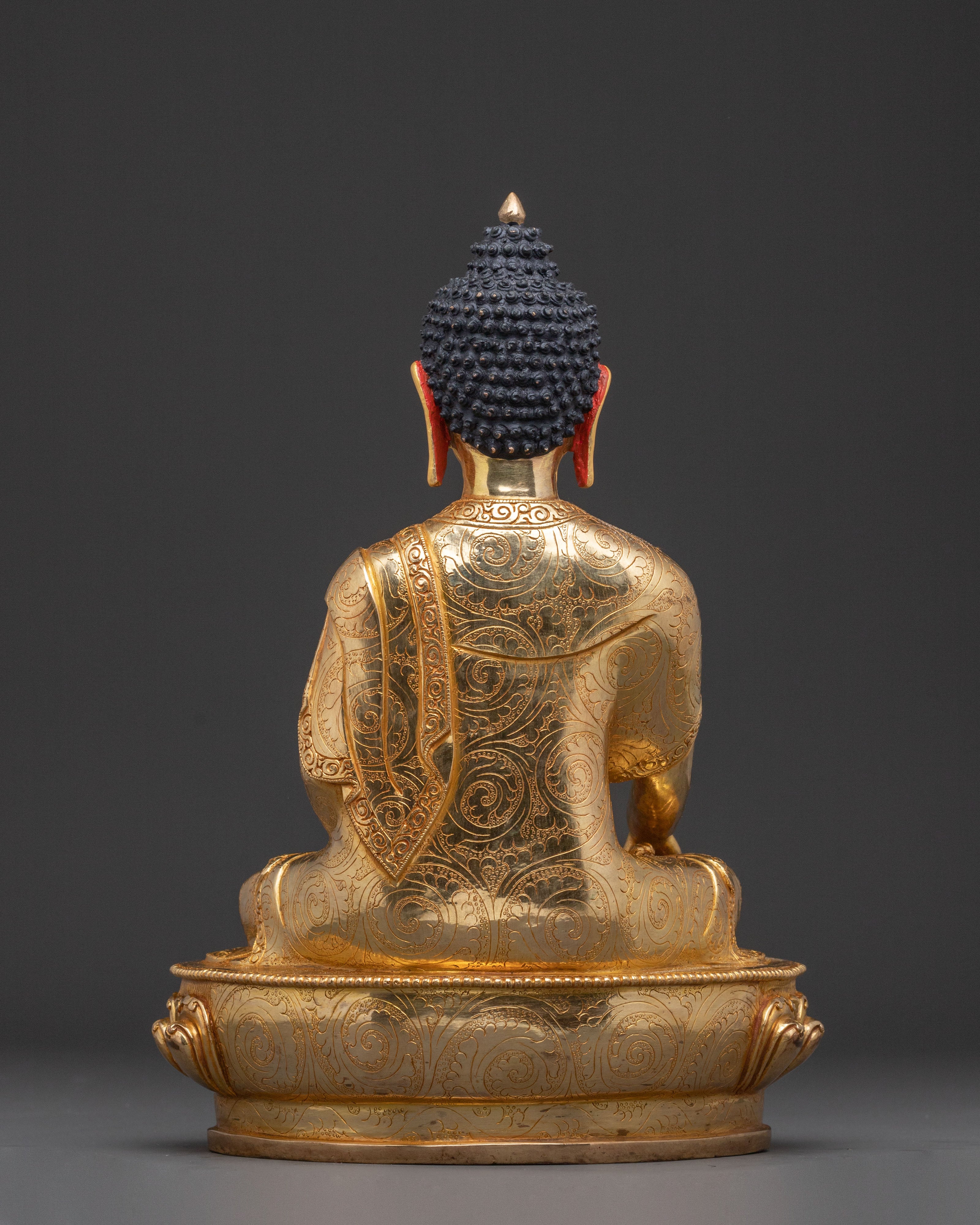 Shakyamuni Buddha Statue with Disciples - Enlightened One