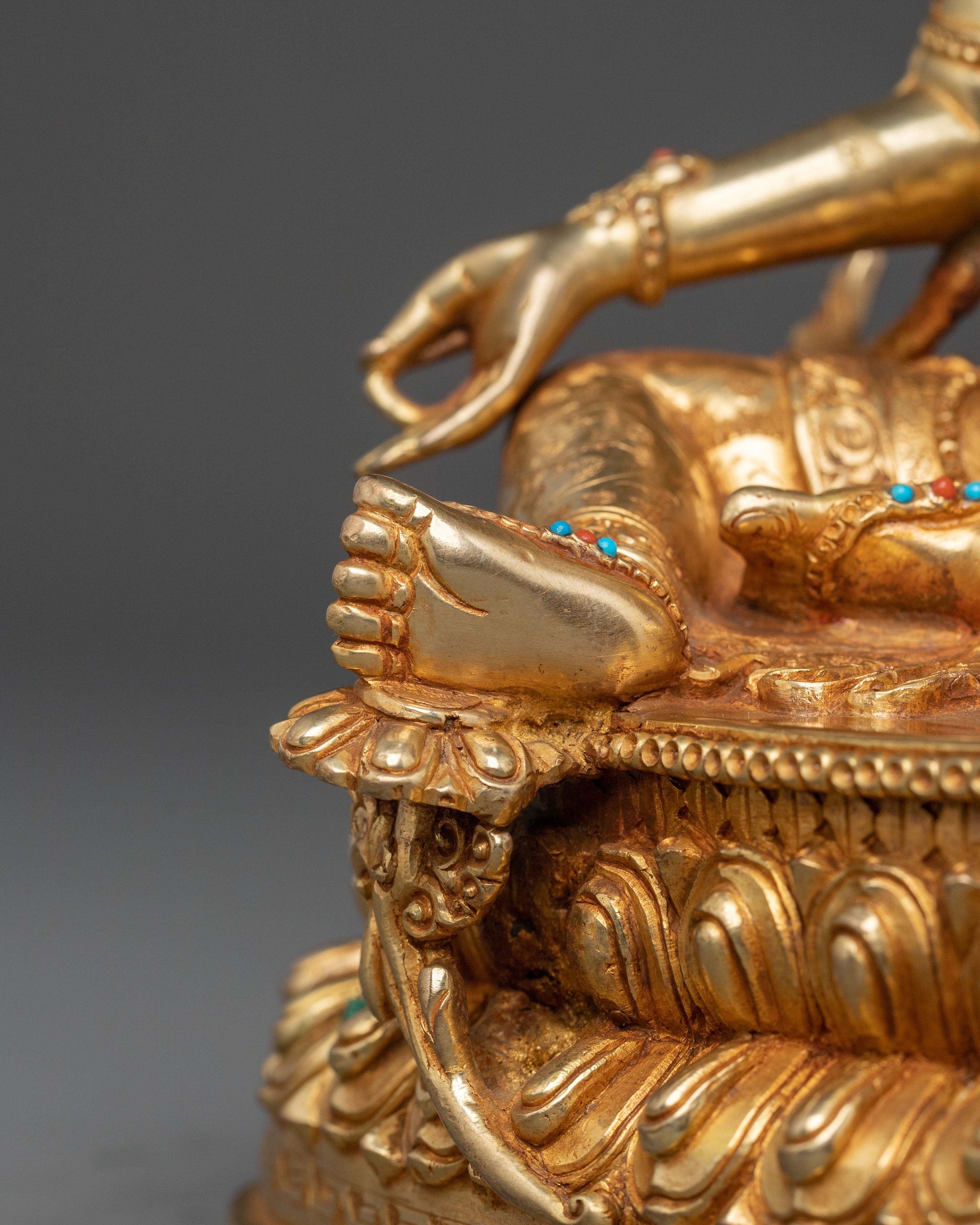Mother Green Tara Statue: Swift Compassion