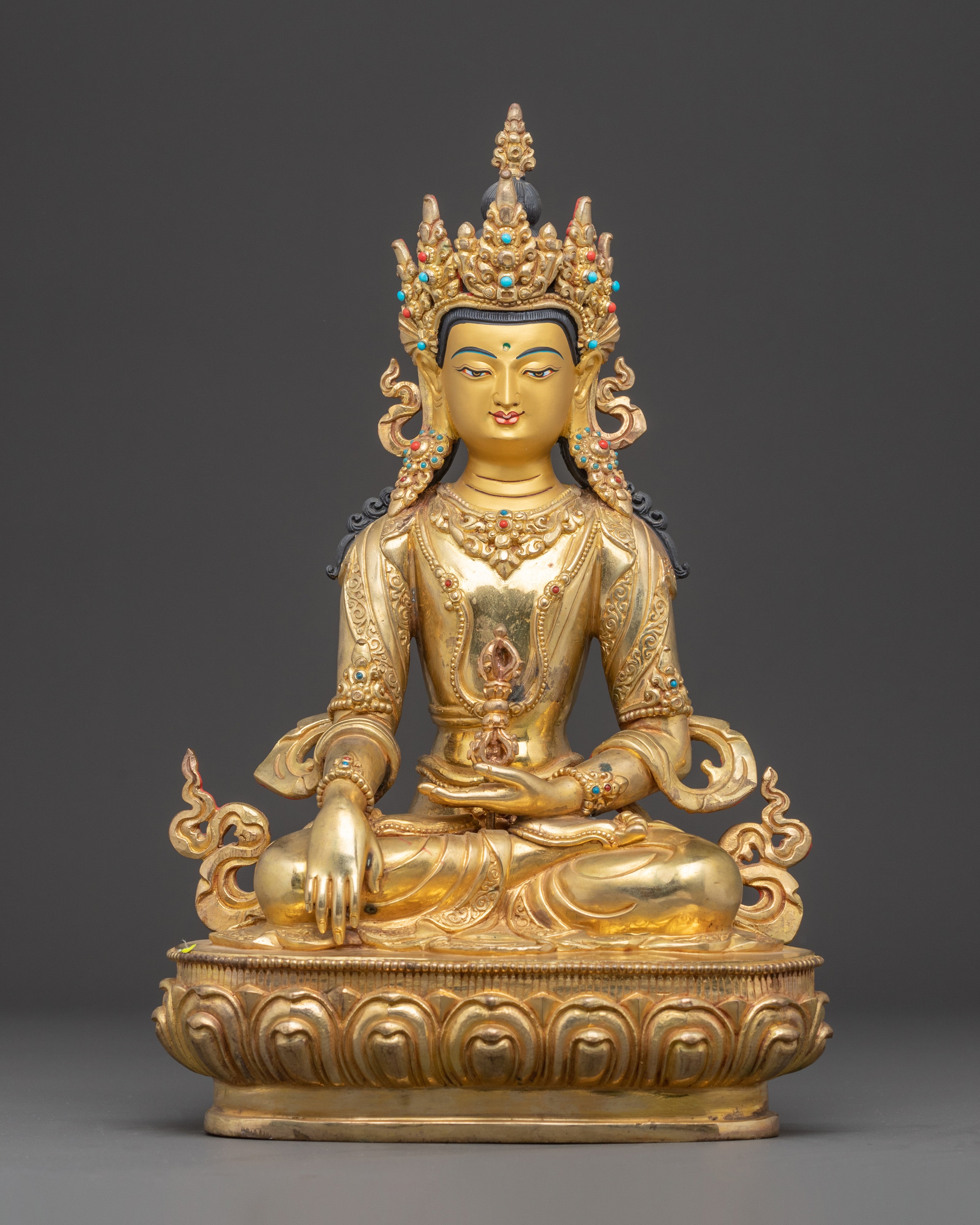 Mitupa Statue: Unity of Wisdom and Compassion