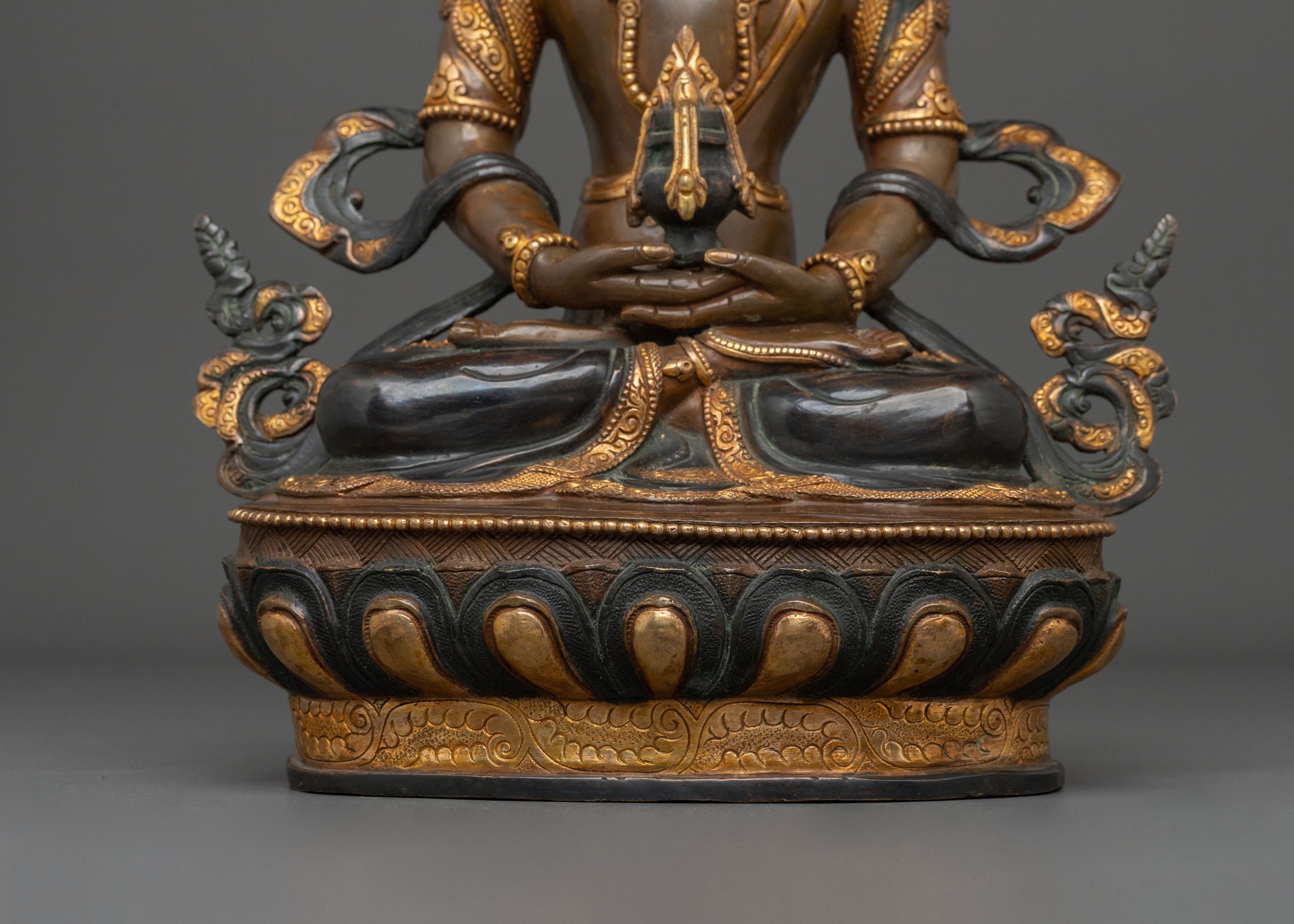 Amitayus Statue: Longevity Deity
