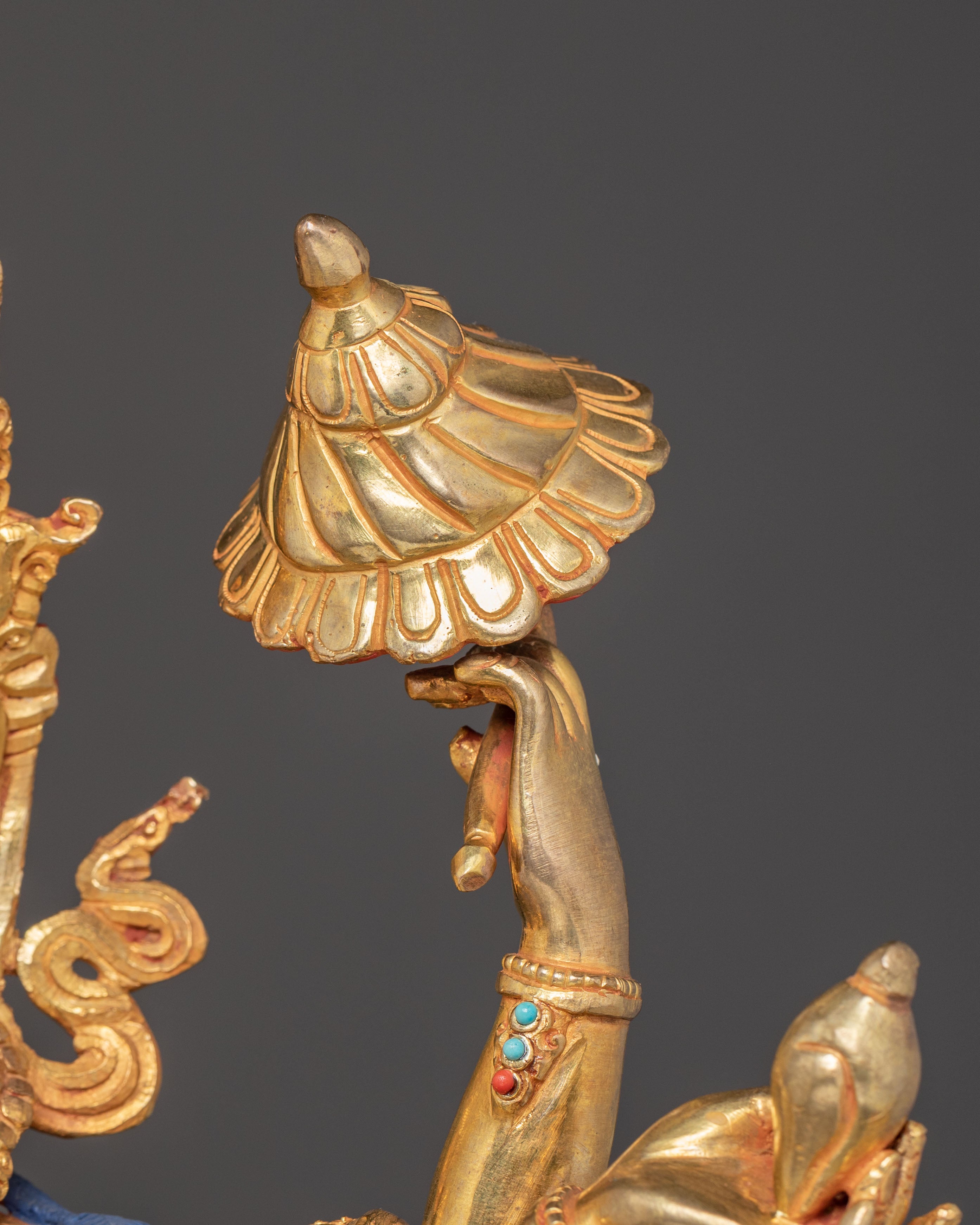 Magnificent Chundi Golden Statue | Embodiment of Purification and Power