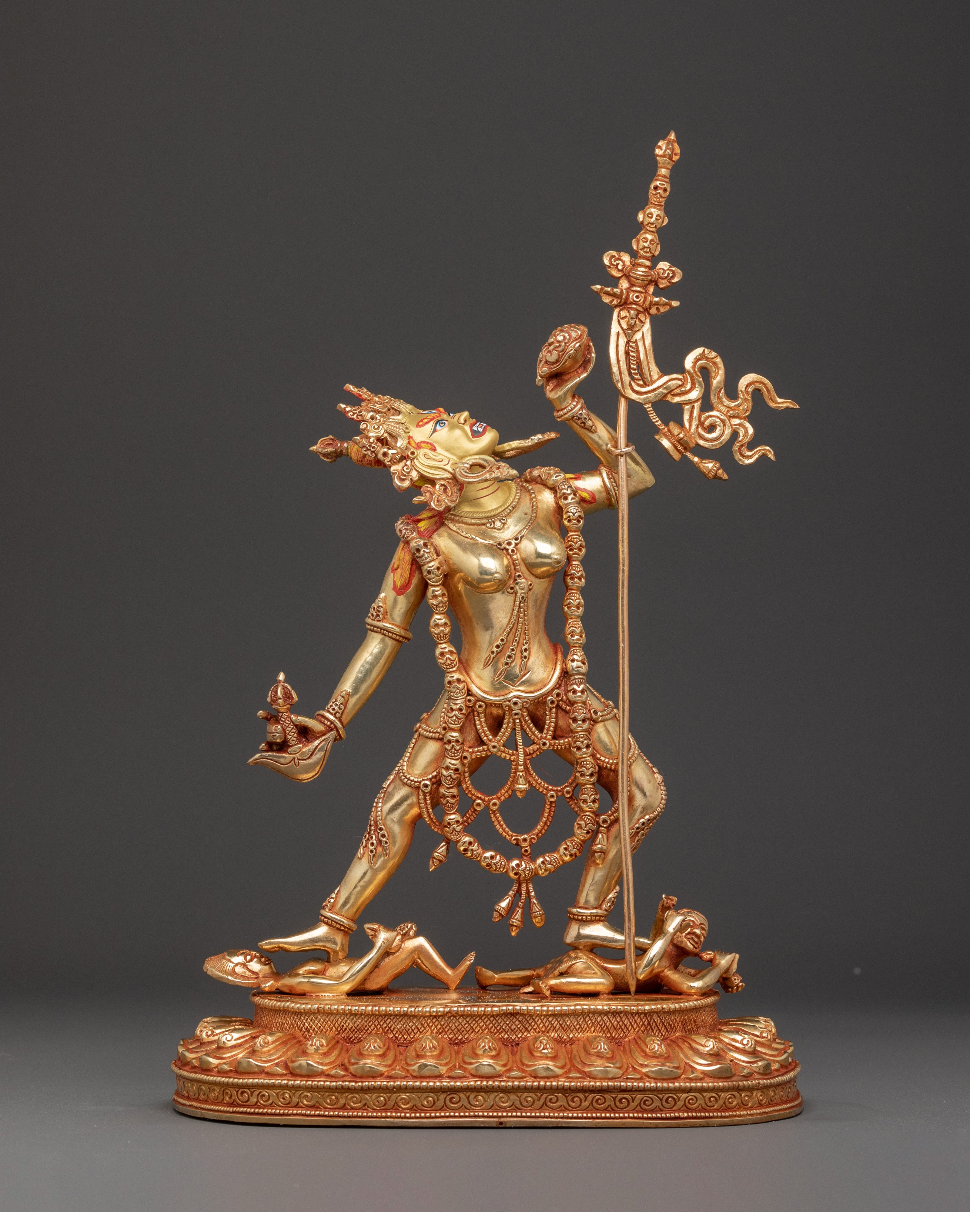 Handmade Vajrayogini Statue: Queen of Dakinis