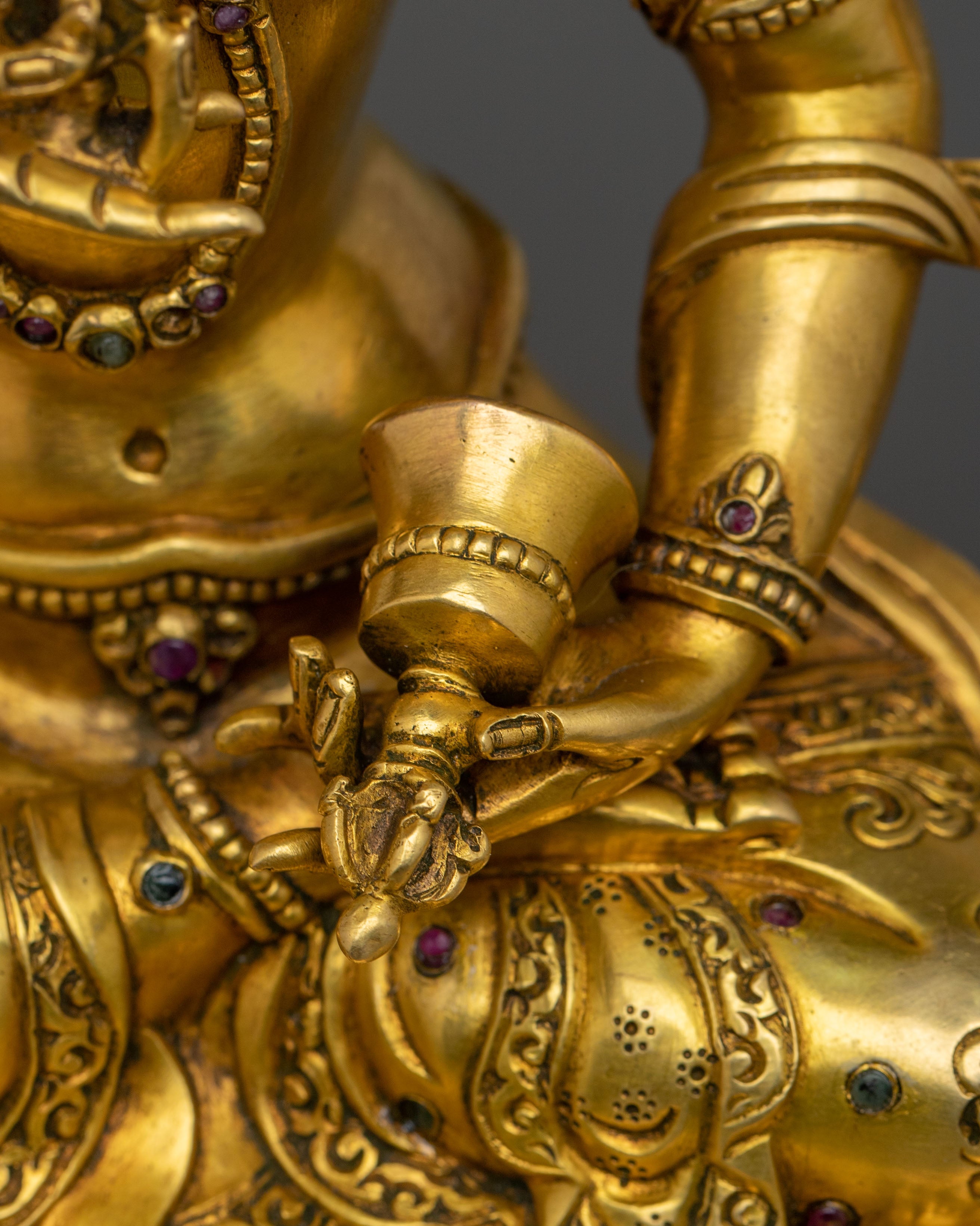 Handcrafted Vajrasattva Spiritual Statue | Home Decor