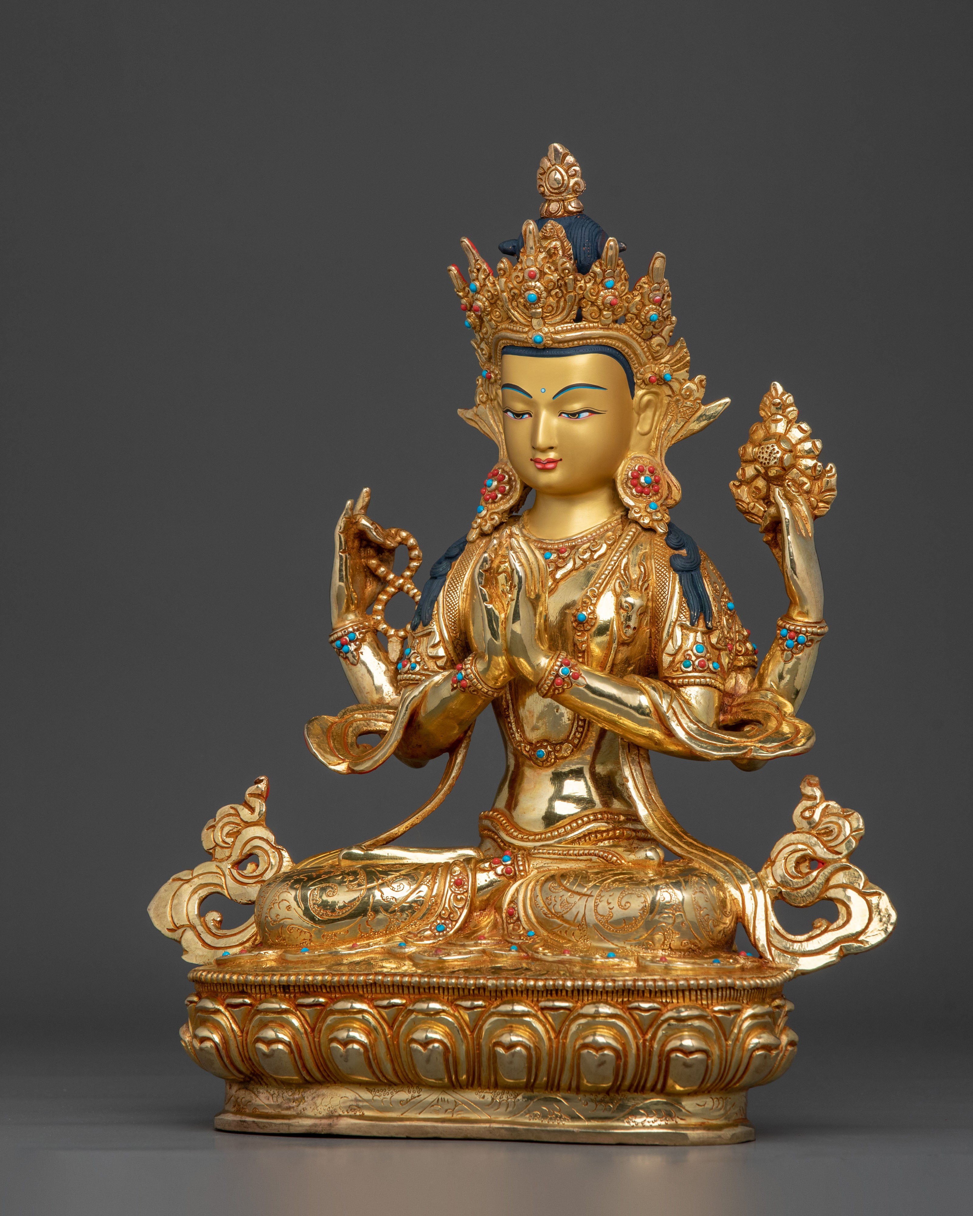 Chenrezig Statue Symbol of Compassion | Bodhisattva of Compassion