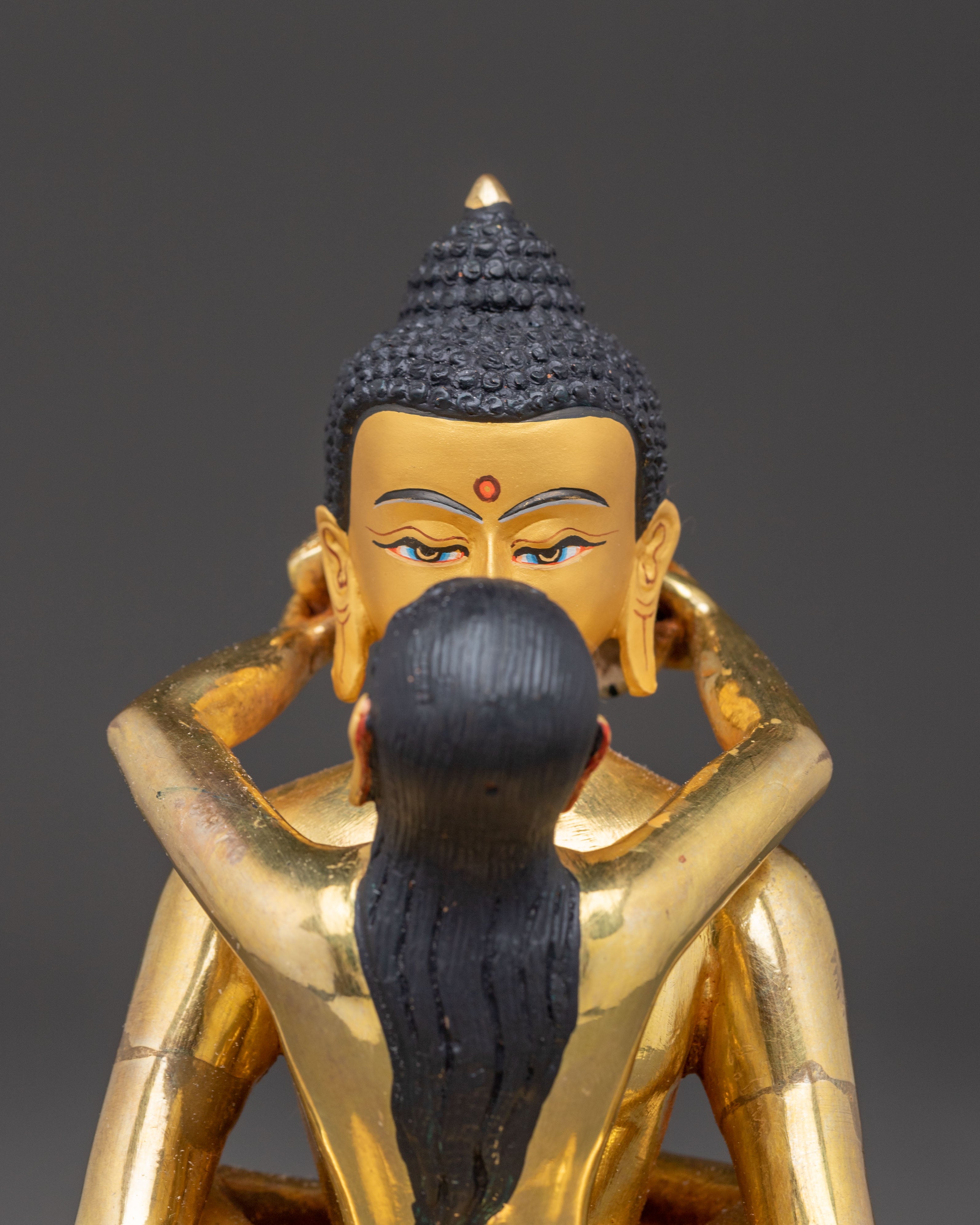 Buddha Samanthabhadra with Consort Statue