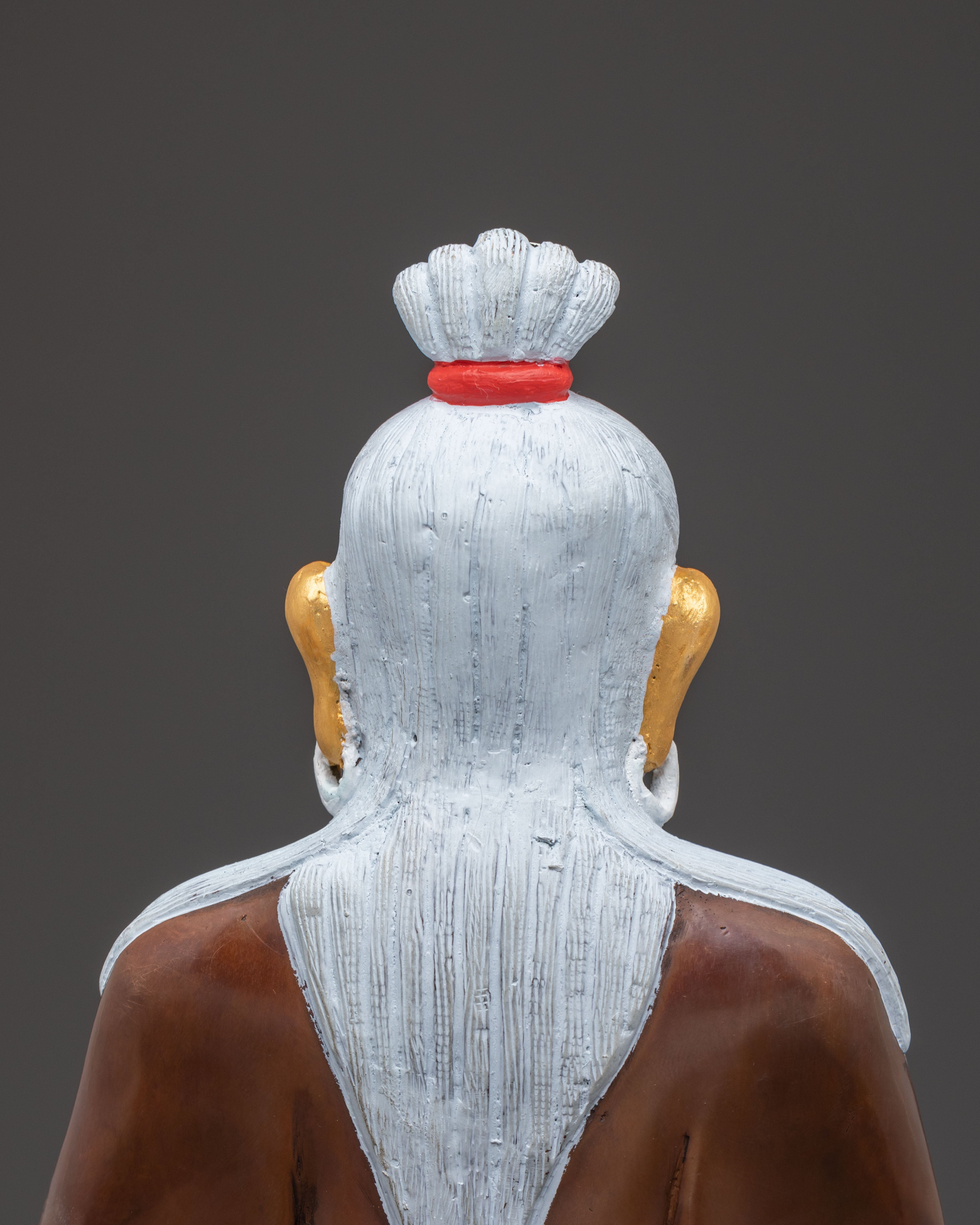 Thangtong Gyalpo Statue: Oxidized Copper Body