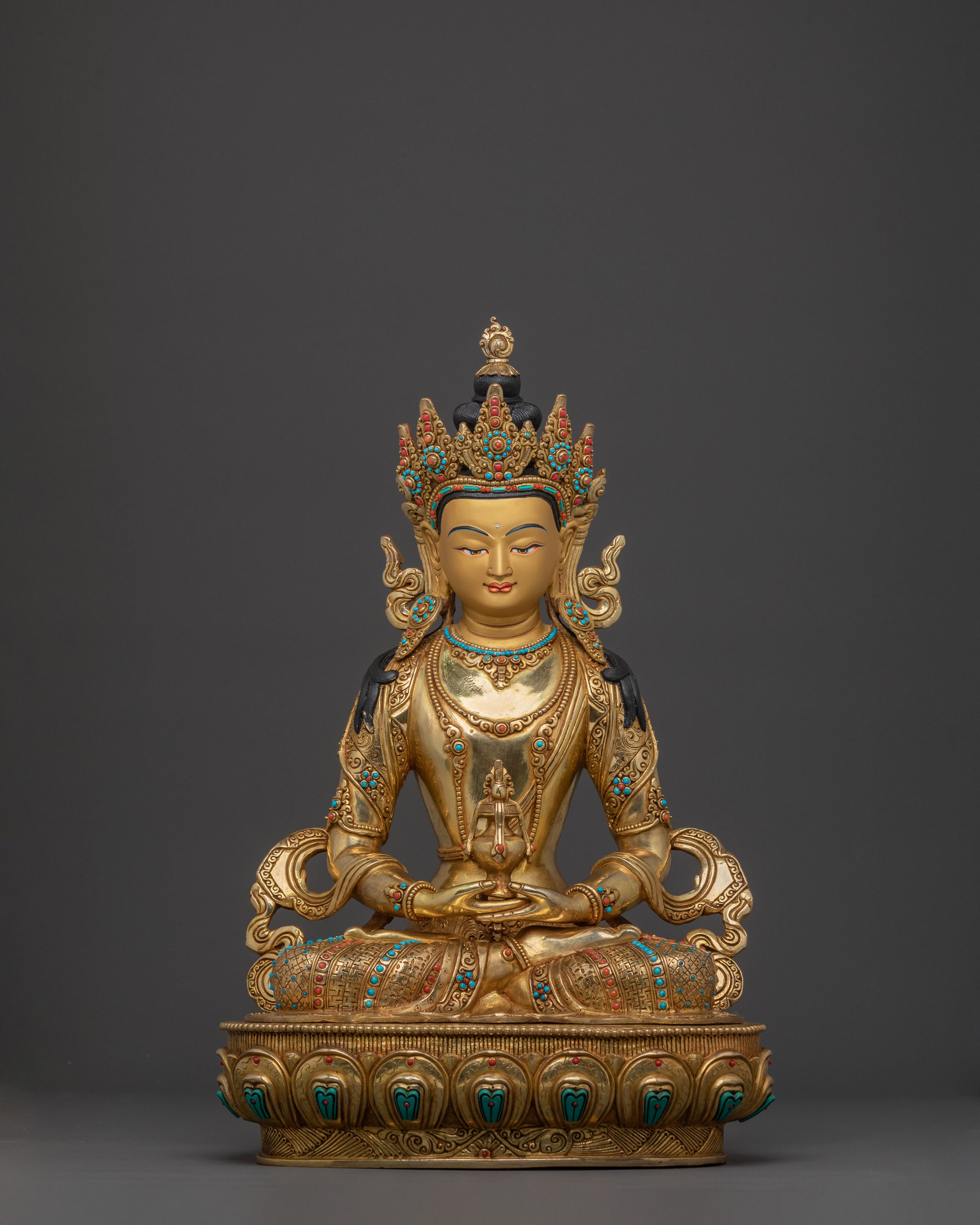 Amitayus Spiritual Statue | Prosperity Buddha