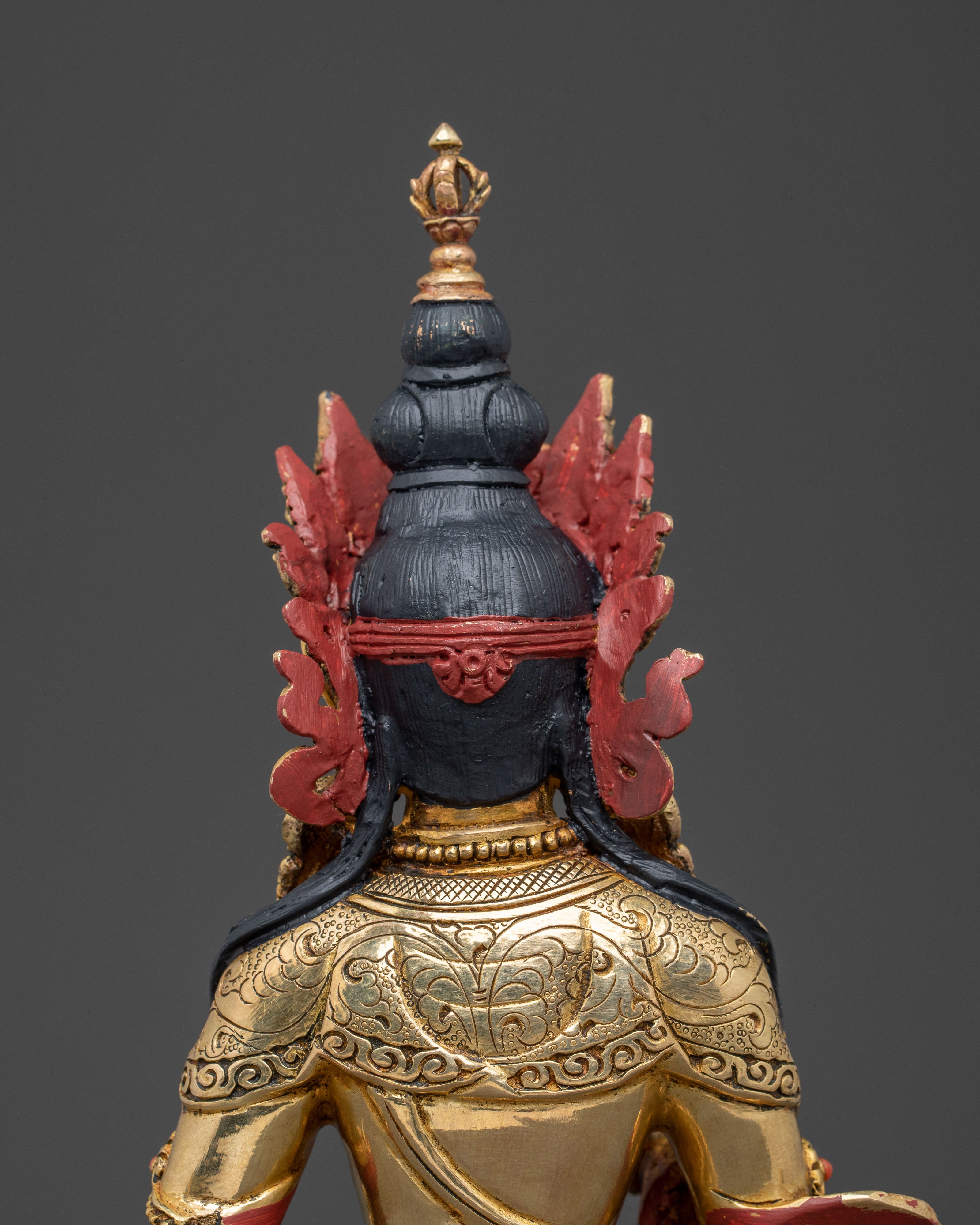 Vajrasattva Purifying Statue | 24K Gold Gilded Figure
