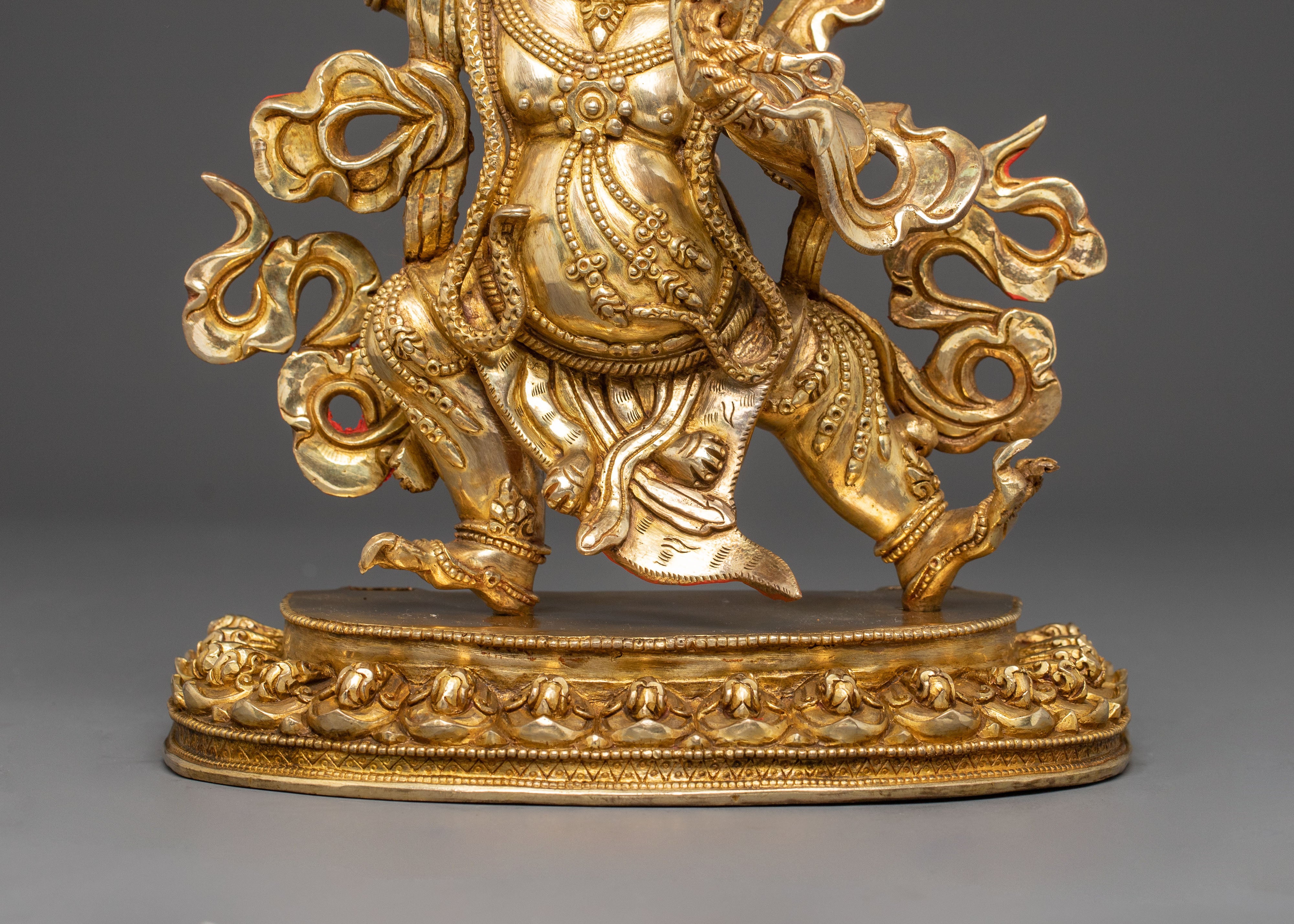 Handmade Statue of Dharma Protector Vajrapani | Wrathful Bodhisattva