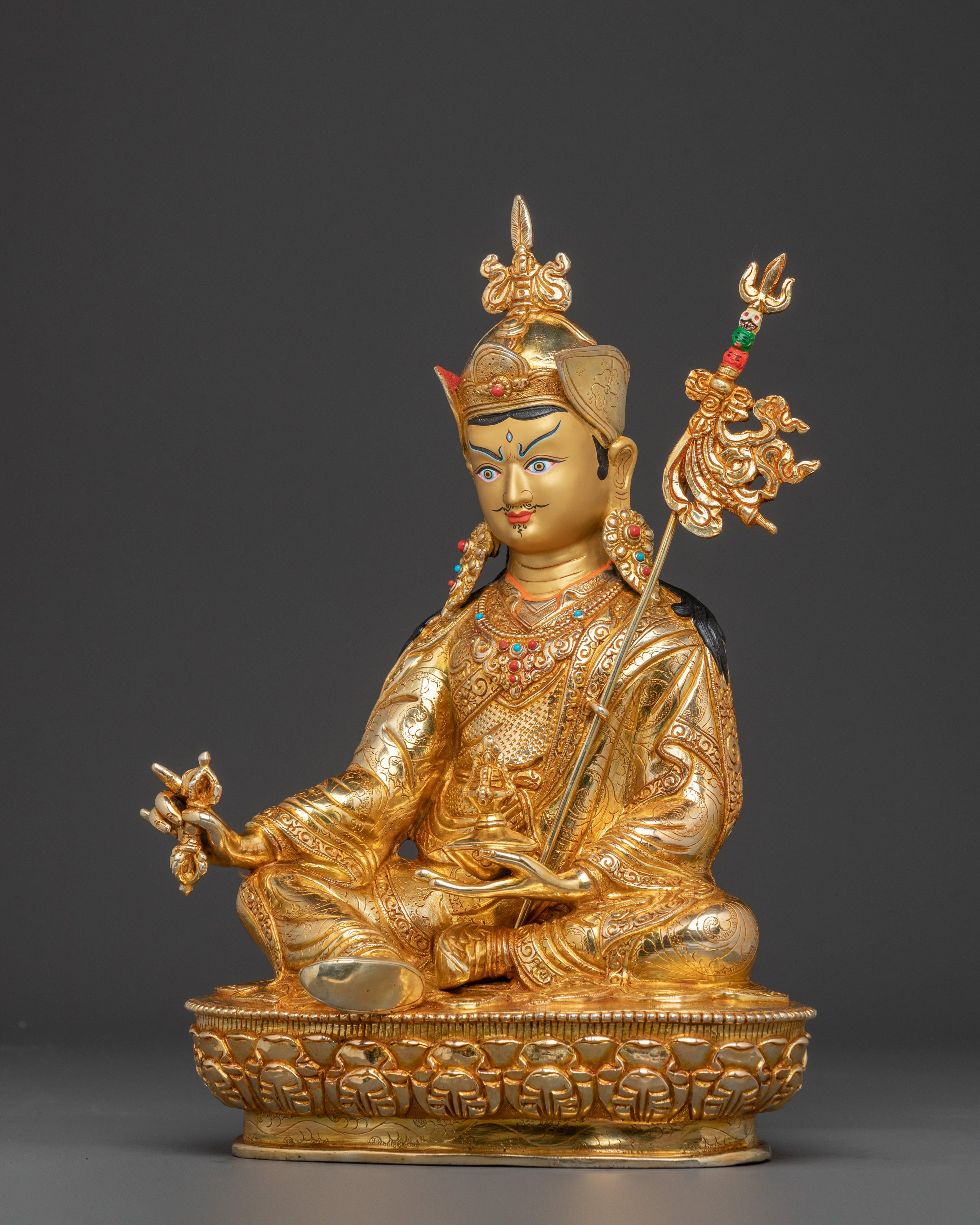 Vajrayana Guru Rinpoche Statue | Sacred Decor