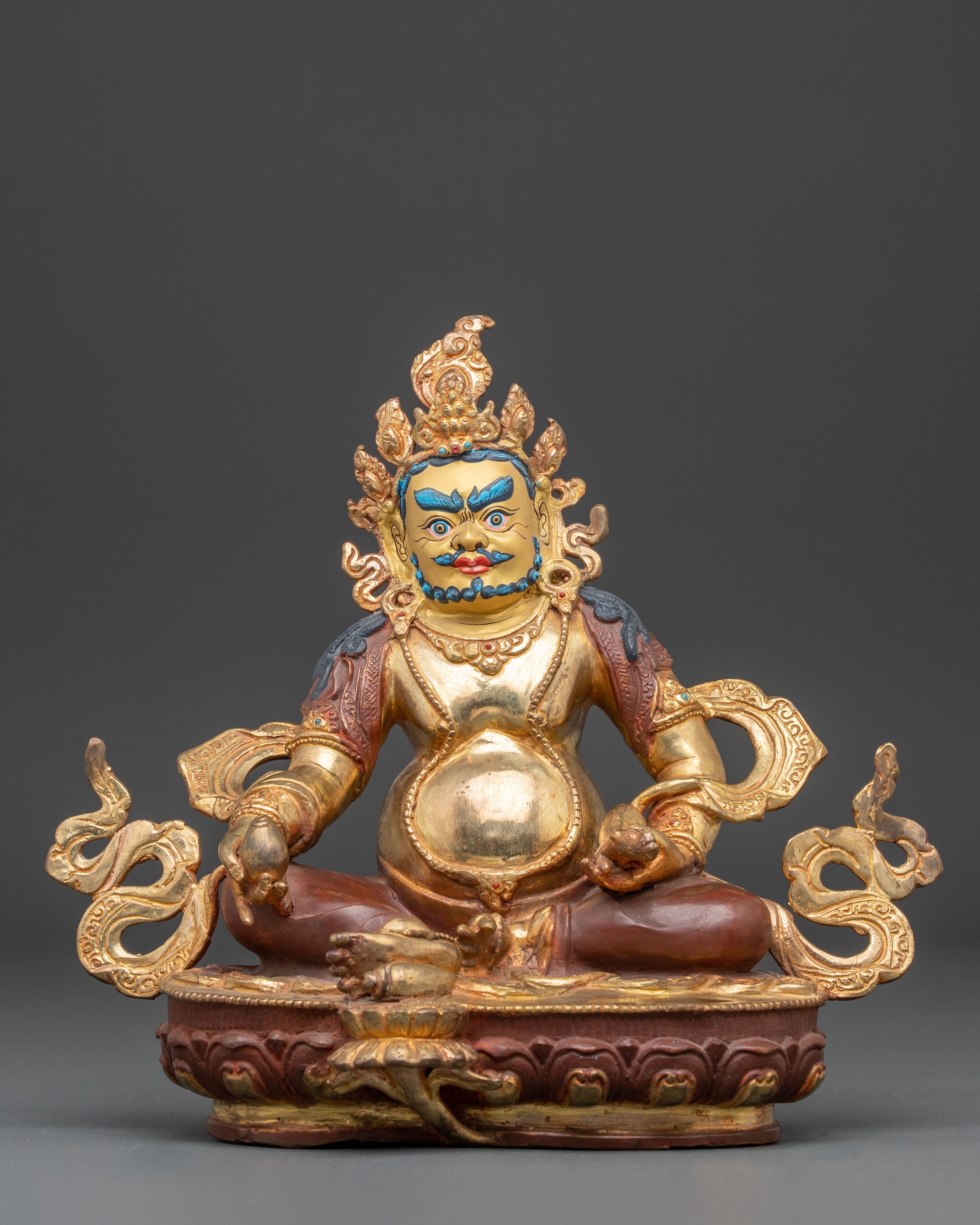 Handmade Golden Statue of Dzambhala