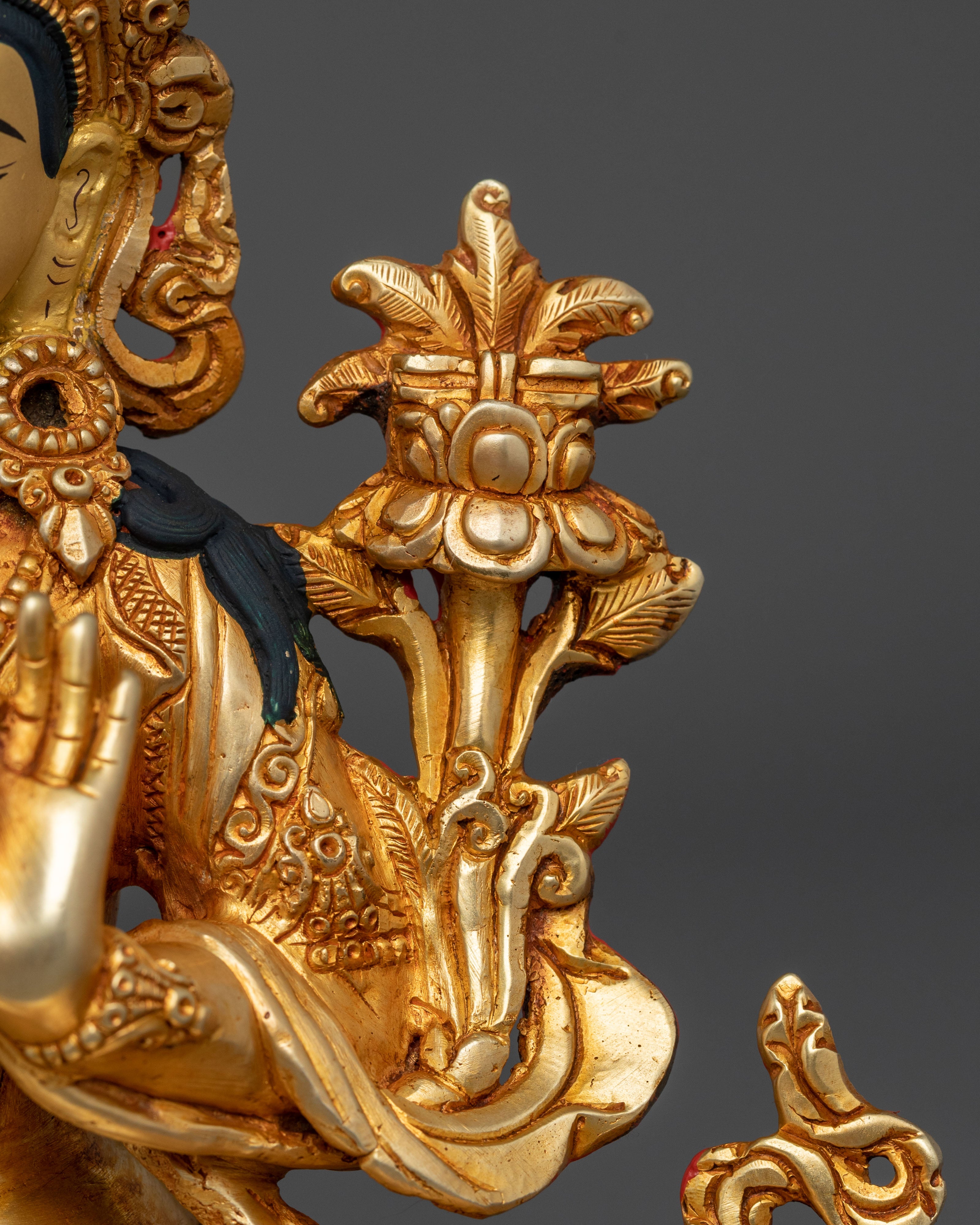 Handmade Manjushri Statue | Sacred Bodhisattva