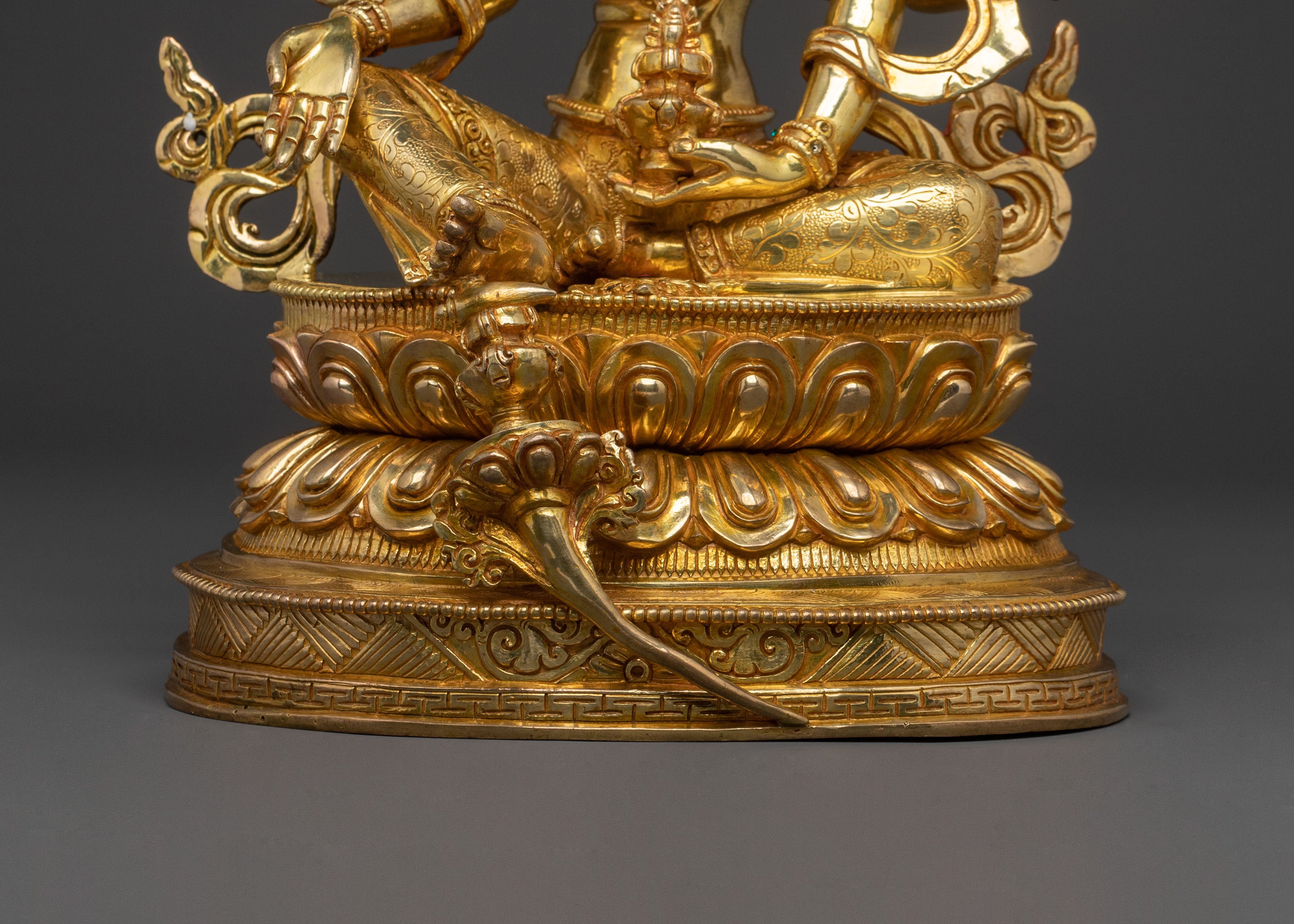 Tibetan Vasudhara Statue | Handcrafted Figure