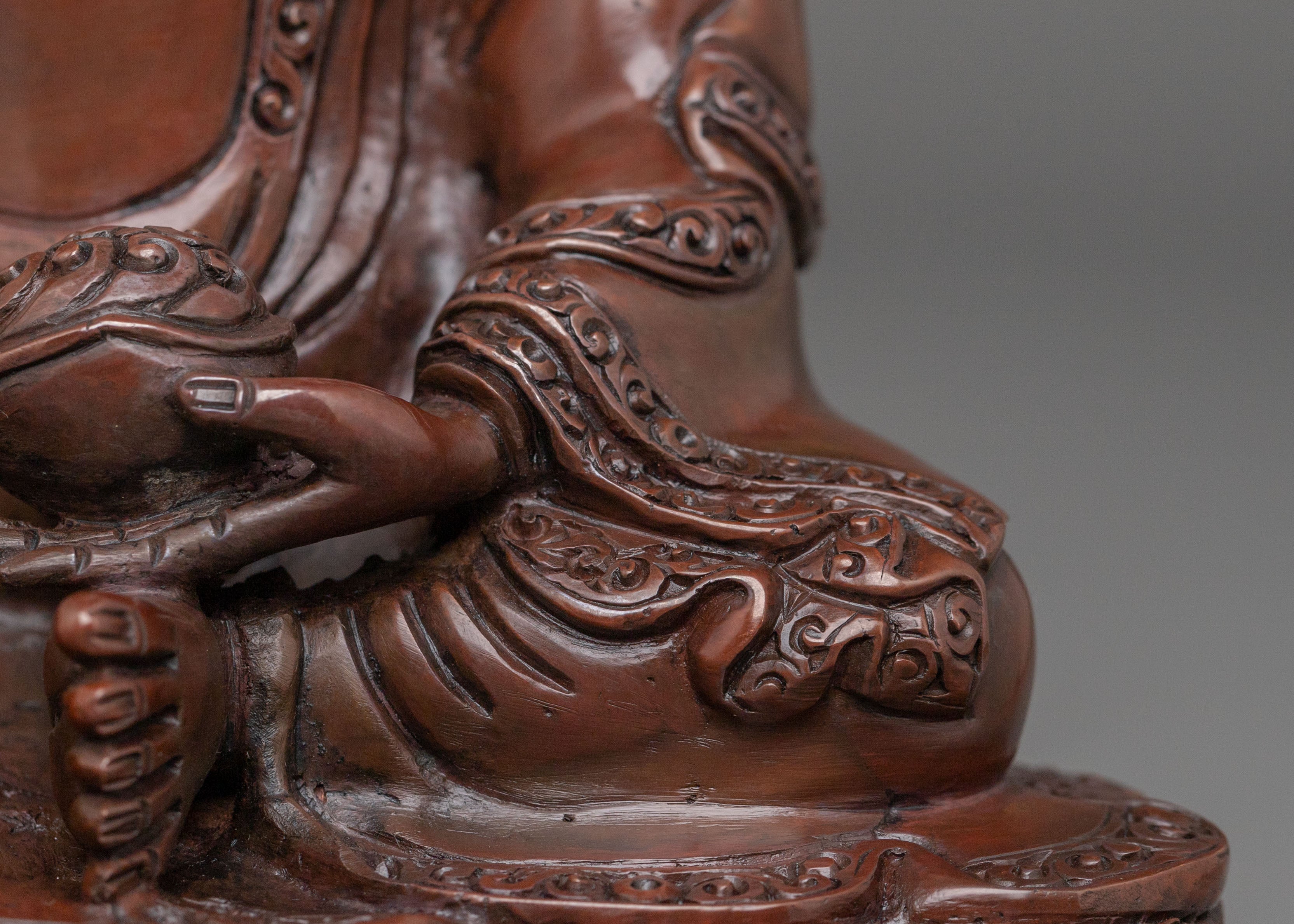 Tibetan Buddhist Master Milarepa Statue