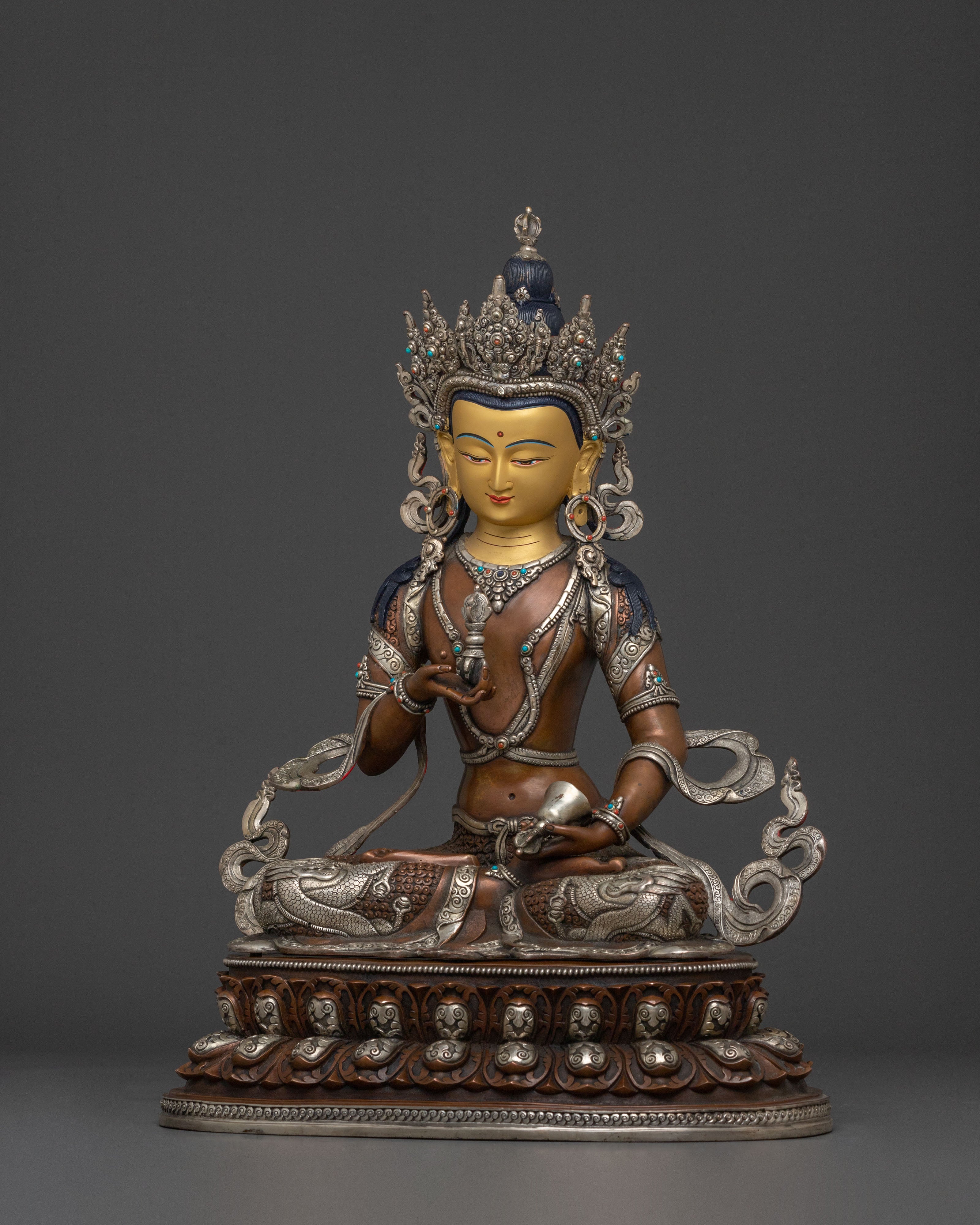 Vajrasattva Spiritual Statue | Meditation Altar Decor