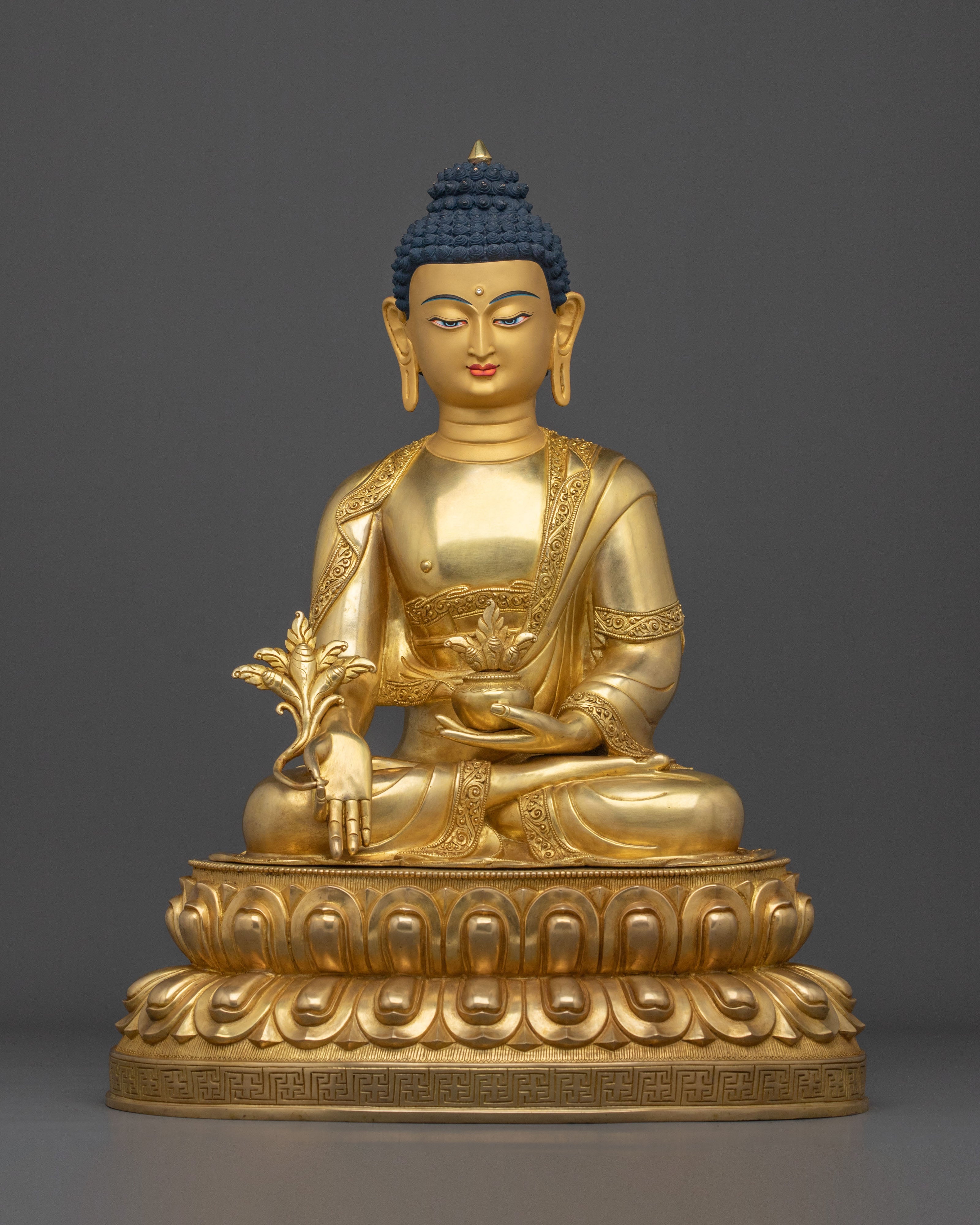 Bhaishajyaguru Statue of Healing Light | Altar Sculpture