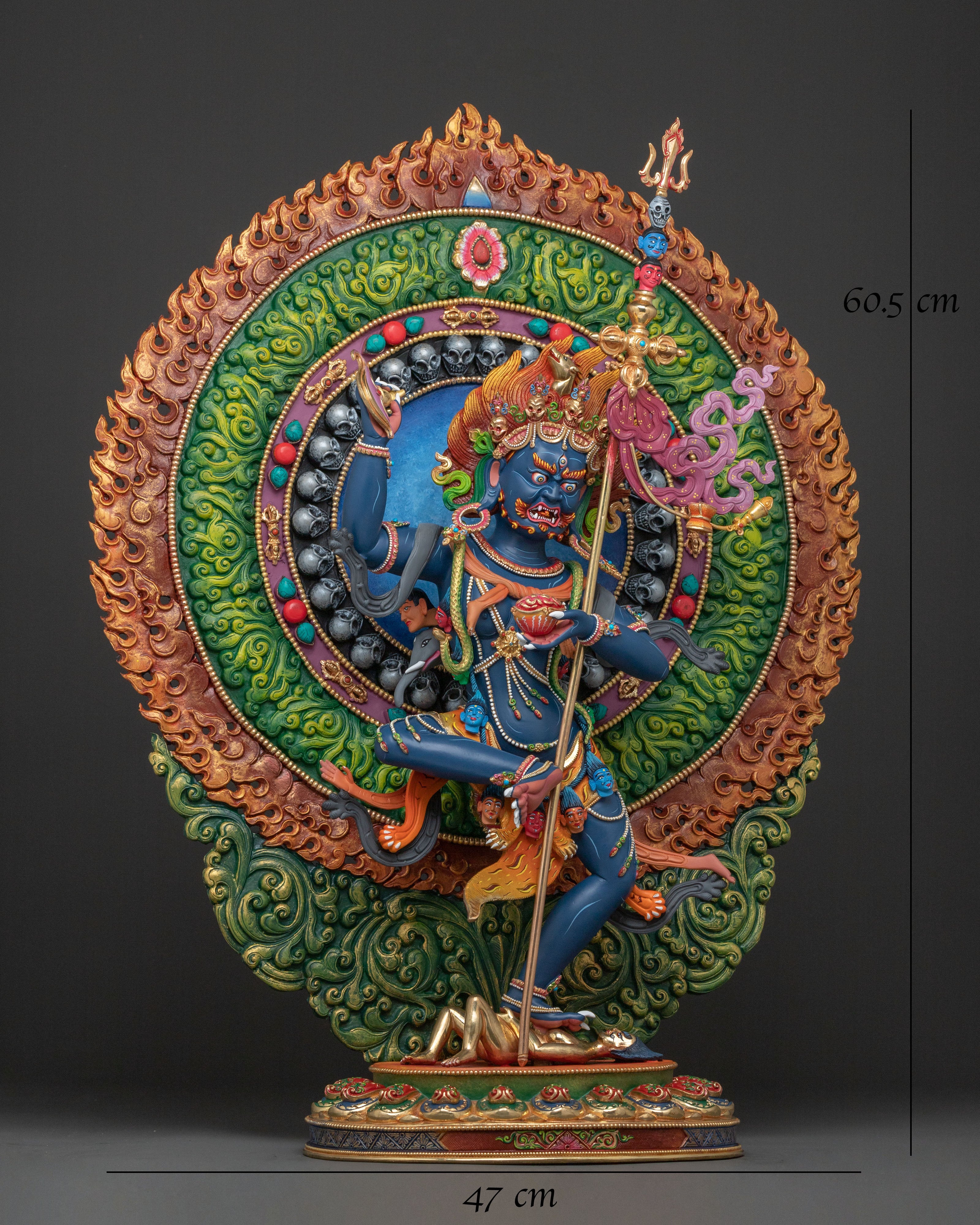 Radiant Troma Nagmo Statue | Wrathful Dakini
