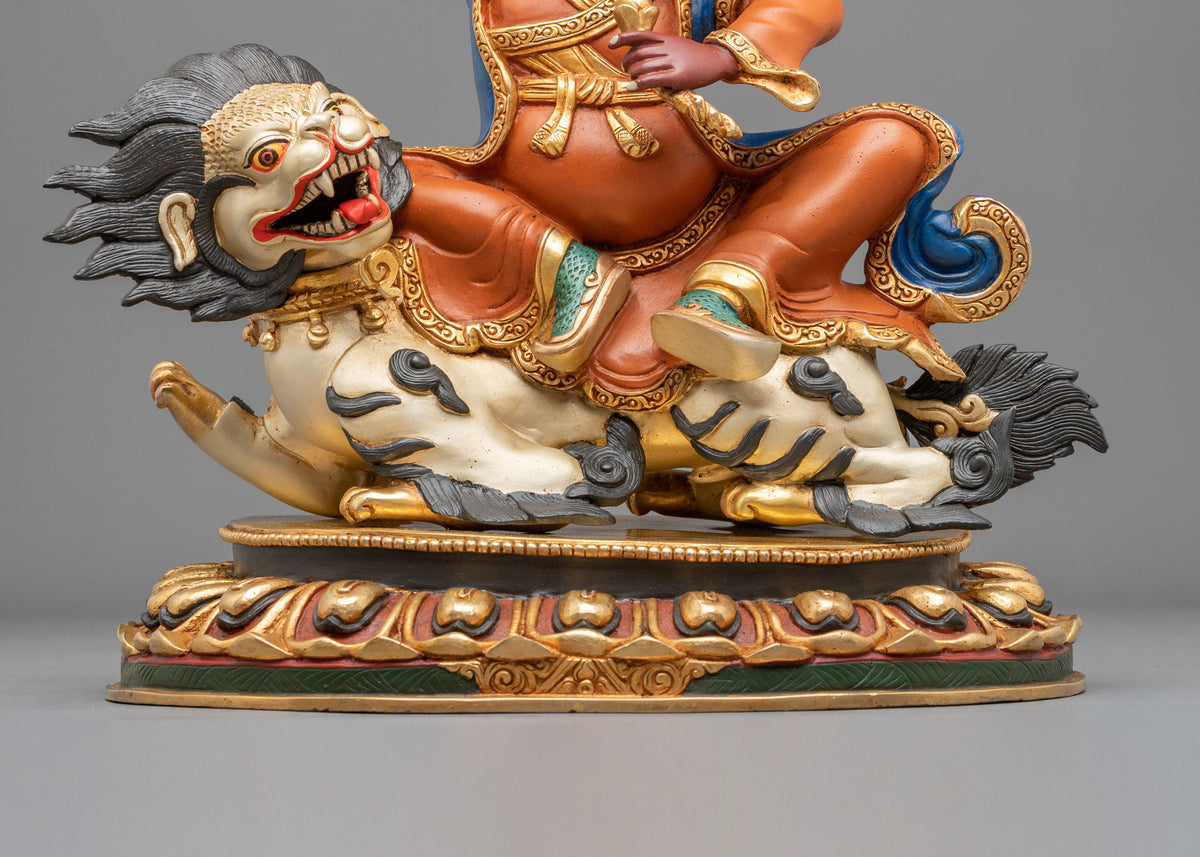 Dorje Legpa Sacred Sculpture: Symbol of Strength Protection