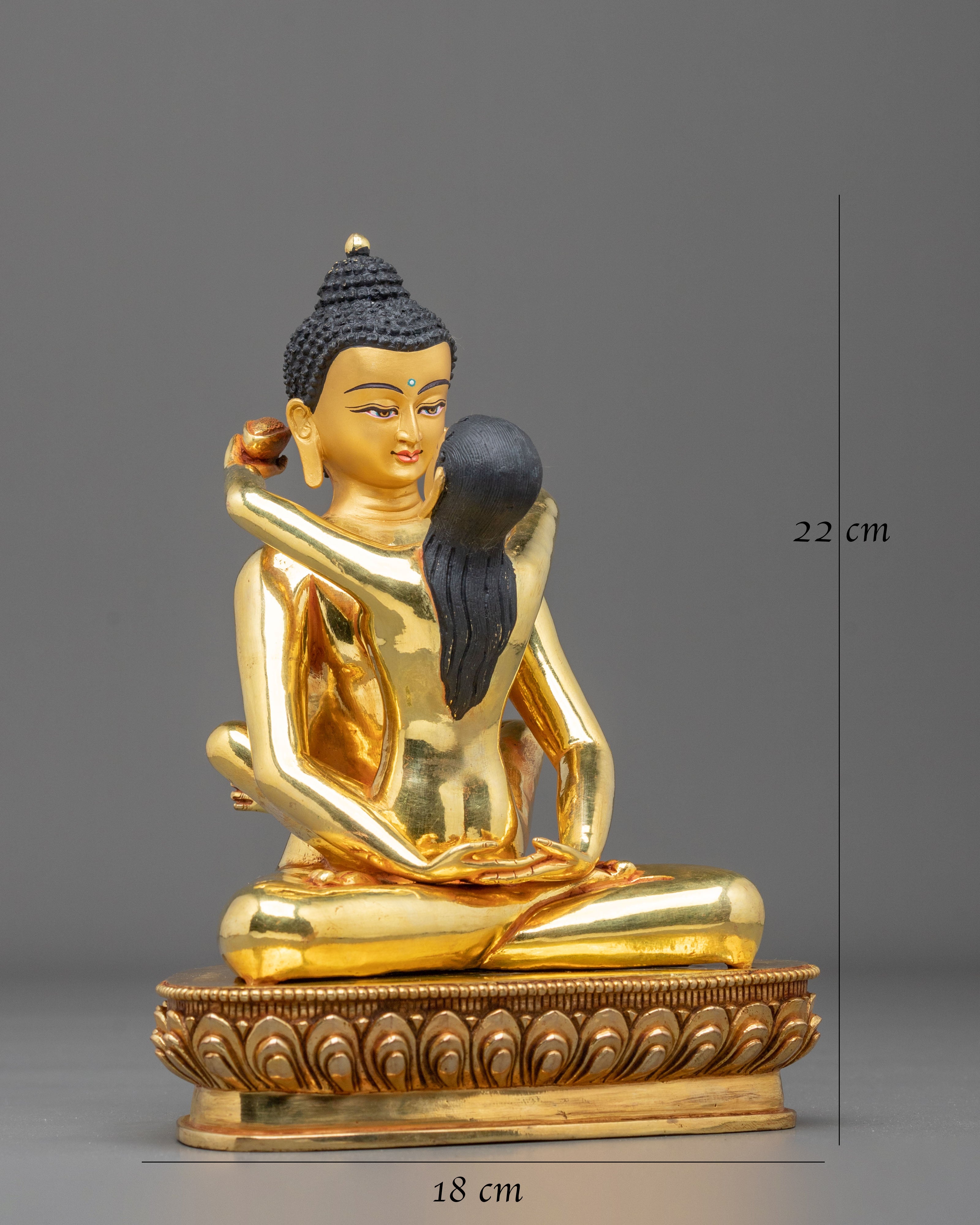Samantabhadra with Consort Buddhist Sculpture | Sacred Figurine