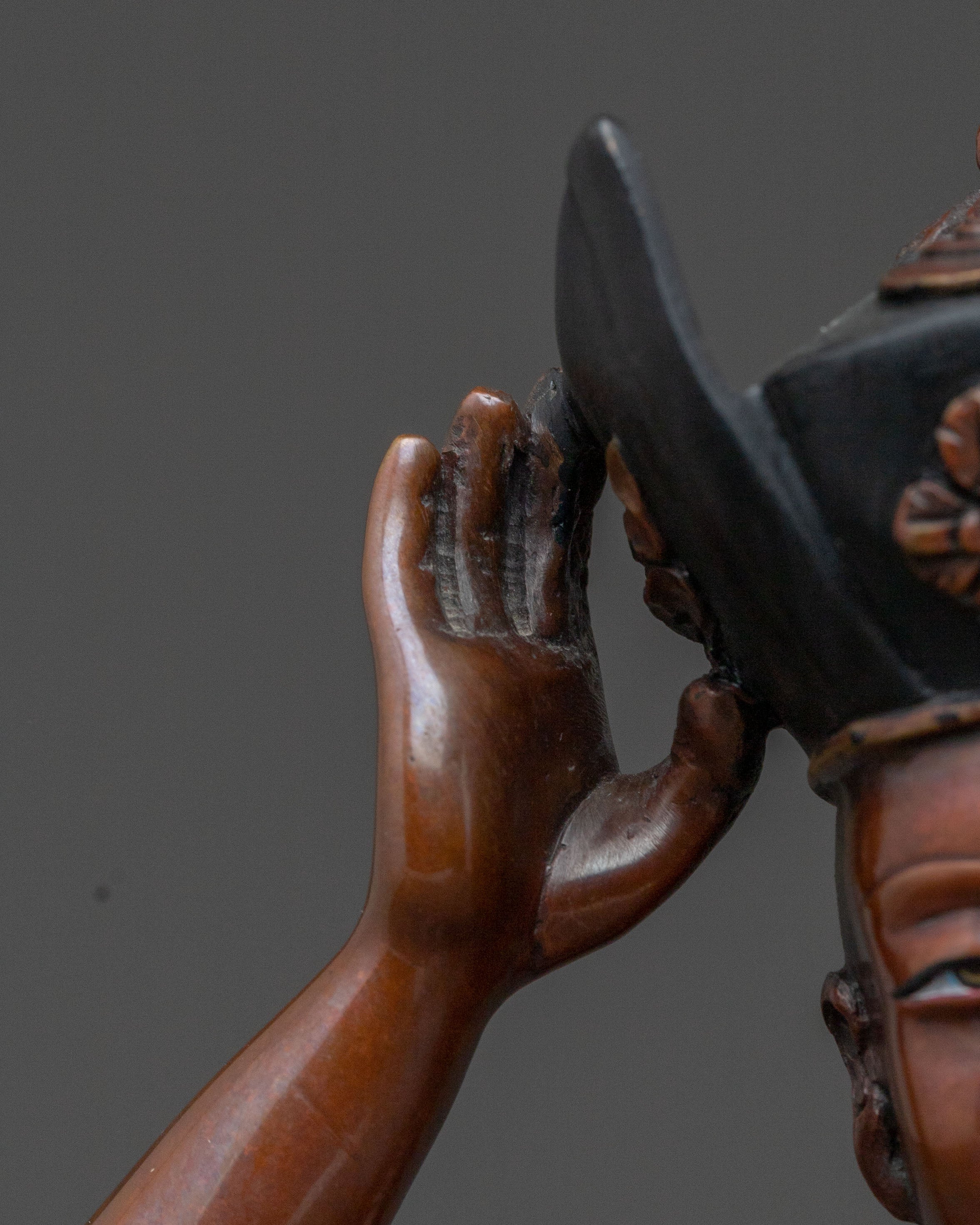 Karmapa Sacred Copper Statue | Spiritual Head