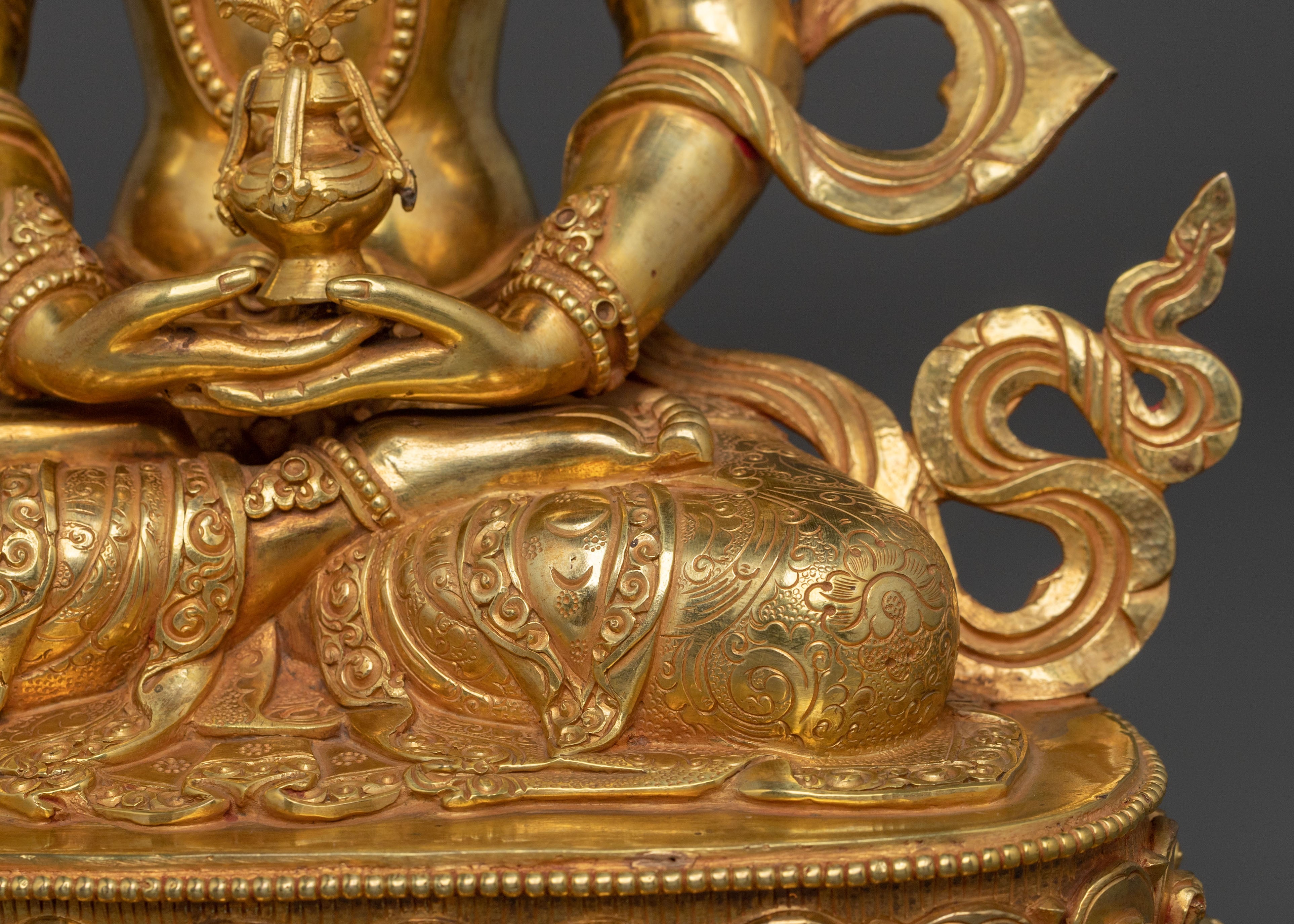 Amitayus Longevity Deity Figurine | Sacred Altar and Meditation Decor