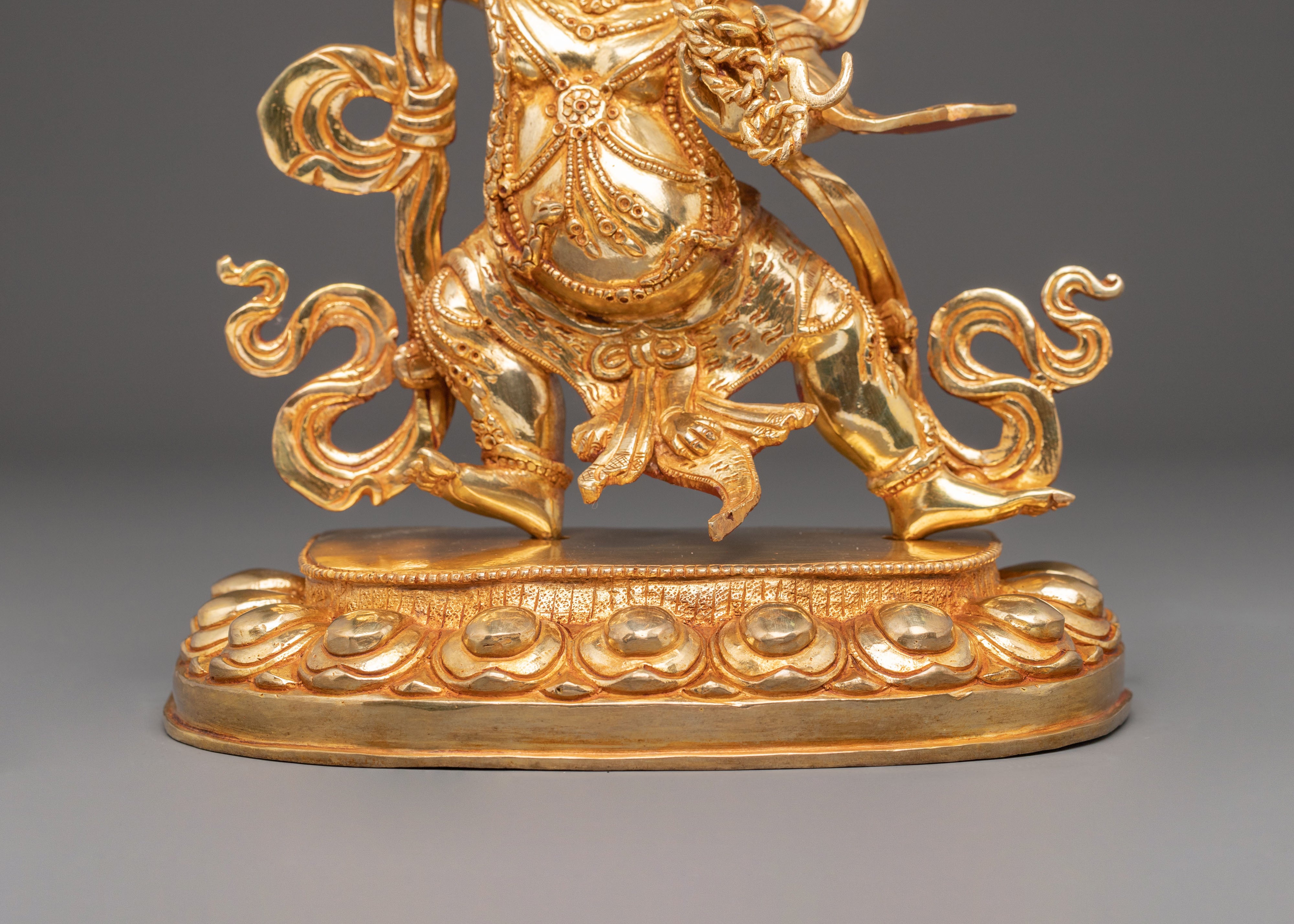 Handmade Vajrapani Statue of Protection | Wrathful Protector of Dharma